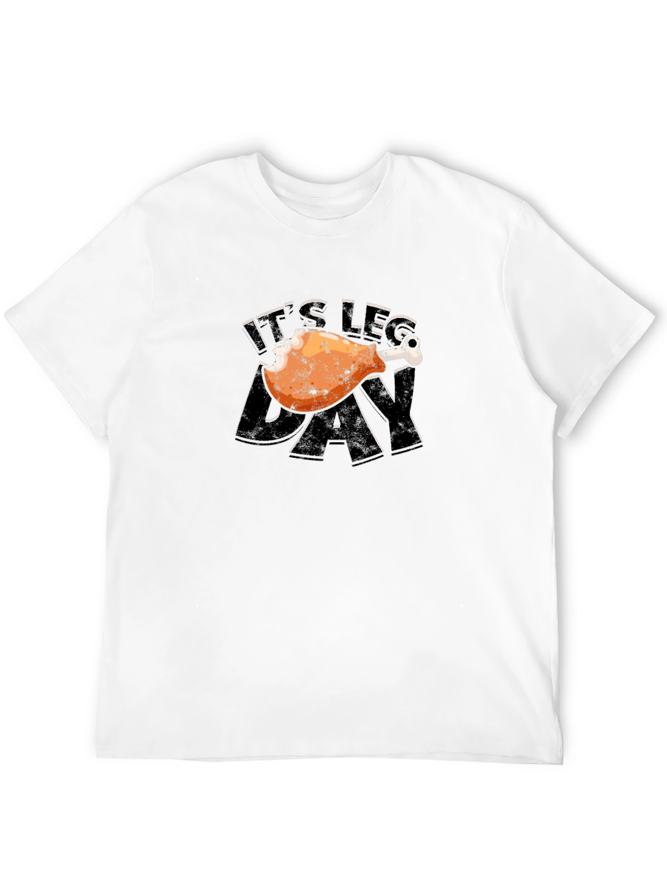 Black It's Leg Day T-Shirt, Funny Gym Tee view 12