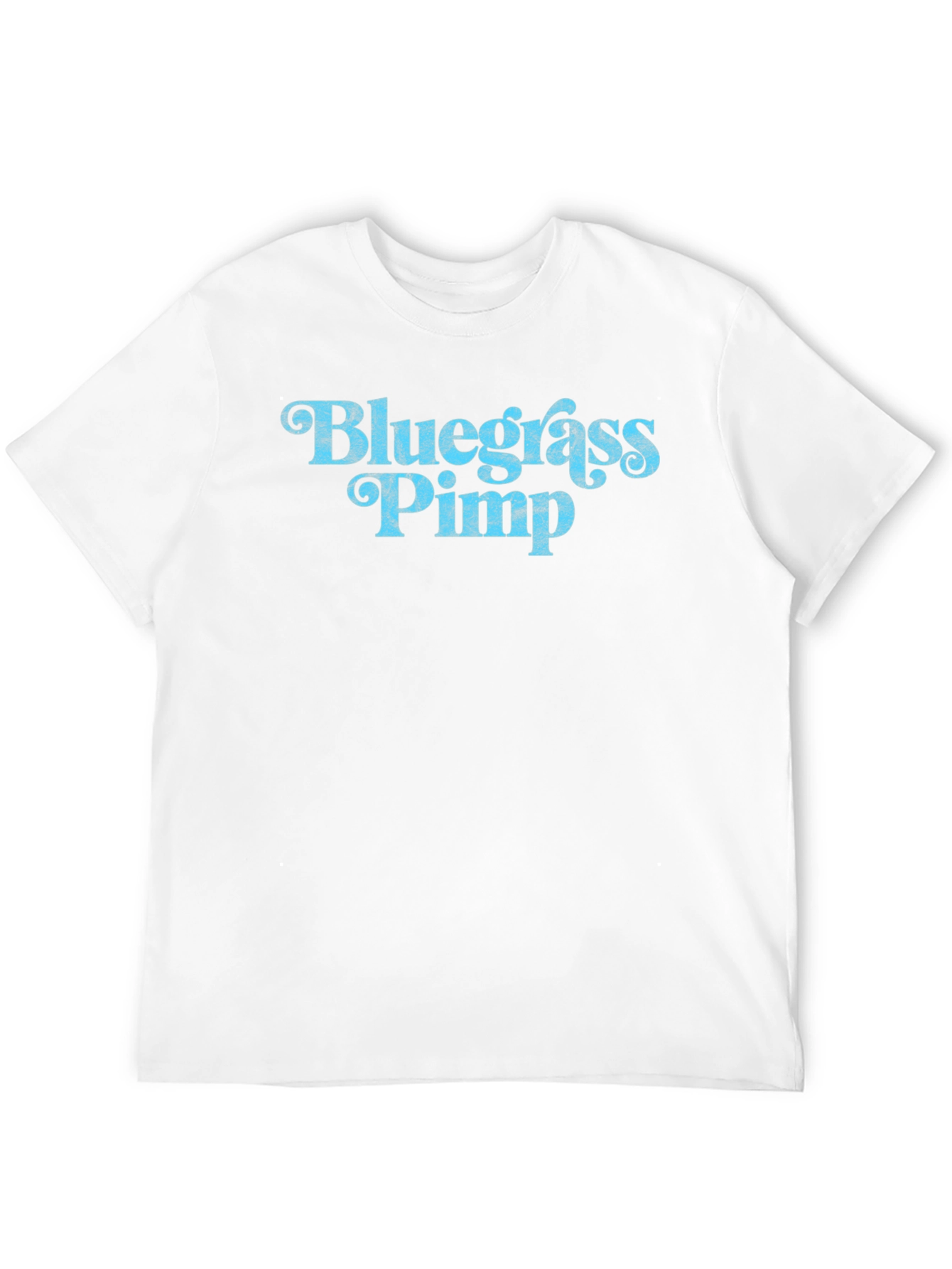Black Bluegrass Pimp Graphic T-Shirt view 12