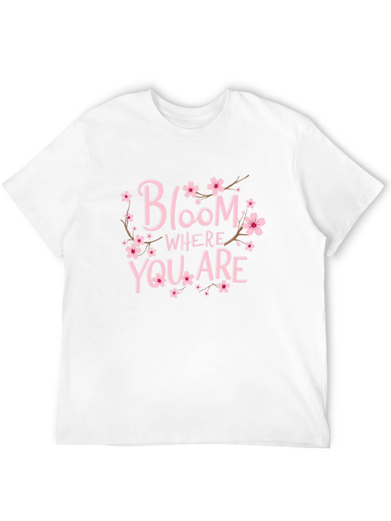 Black Bloom Where You Are T-Shirt view 12