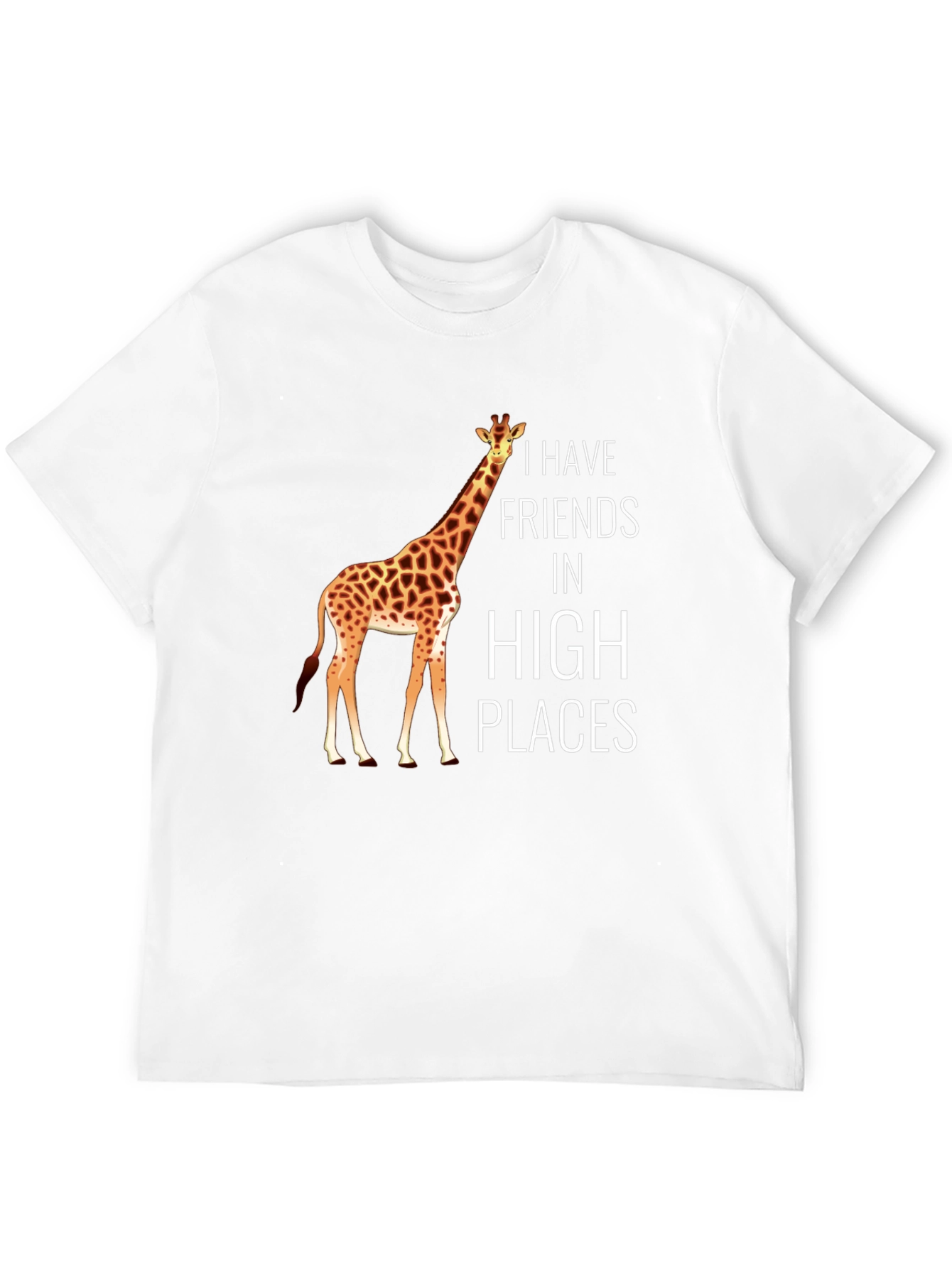 Black Giraffe 'High Places' Graphic T-Shirt view 12