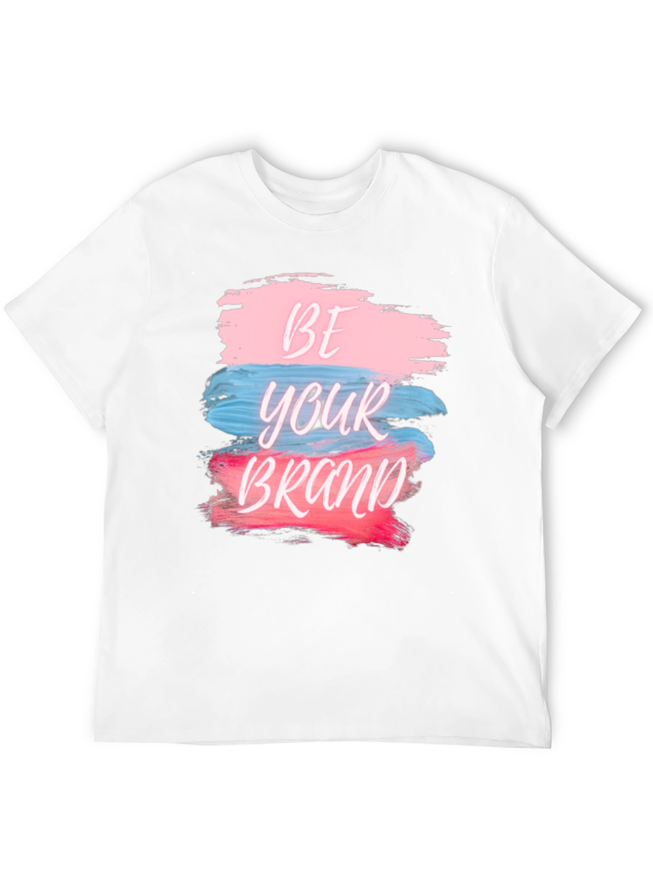 Black Be Your Brand Graphic Tee - Stylish Cotton Blend view 12