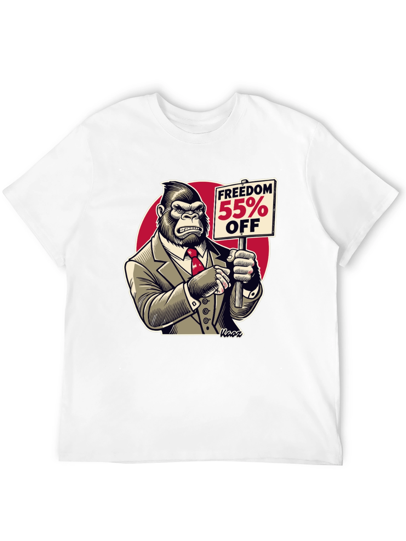 Black Freedom 55% Off Gorilla Graphic Tee view 12