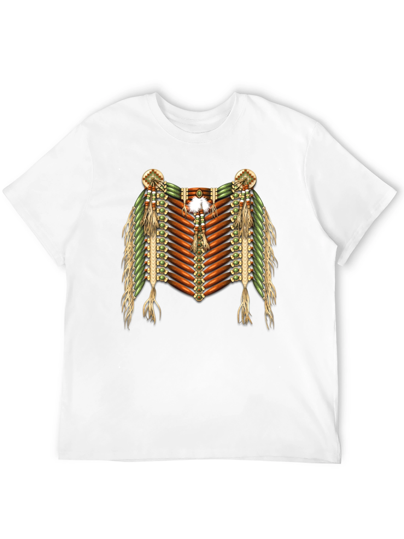 Black Native American Inspired Graphic Tee view 12