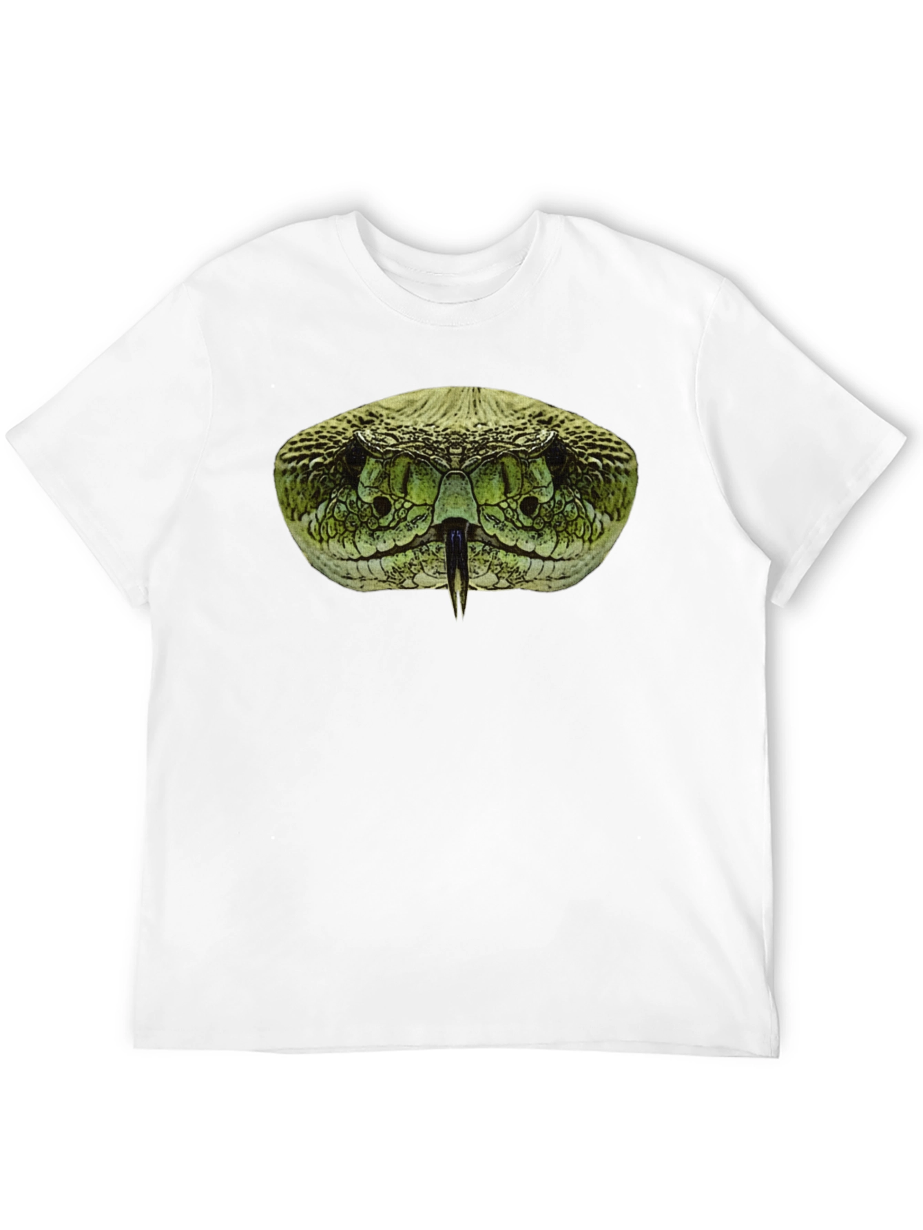 Black Rattlesnake T-Shirt - Bold Snake Head Graphic Tee view 12