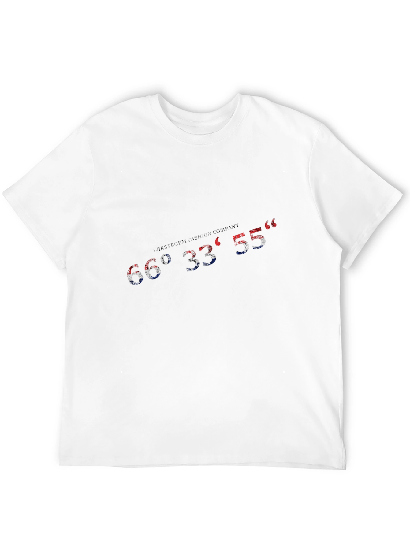 Black Coordinate Graphic Tee - Stylish Black Crewneck T-Shirt view 12