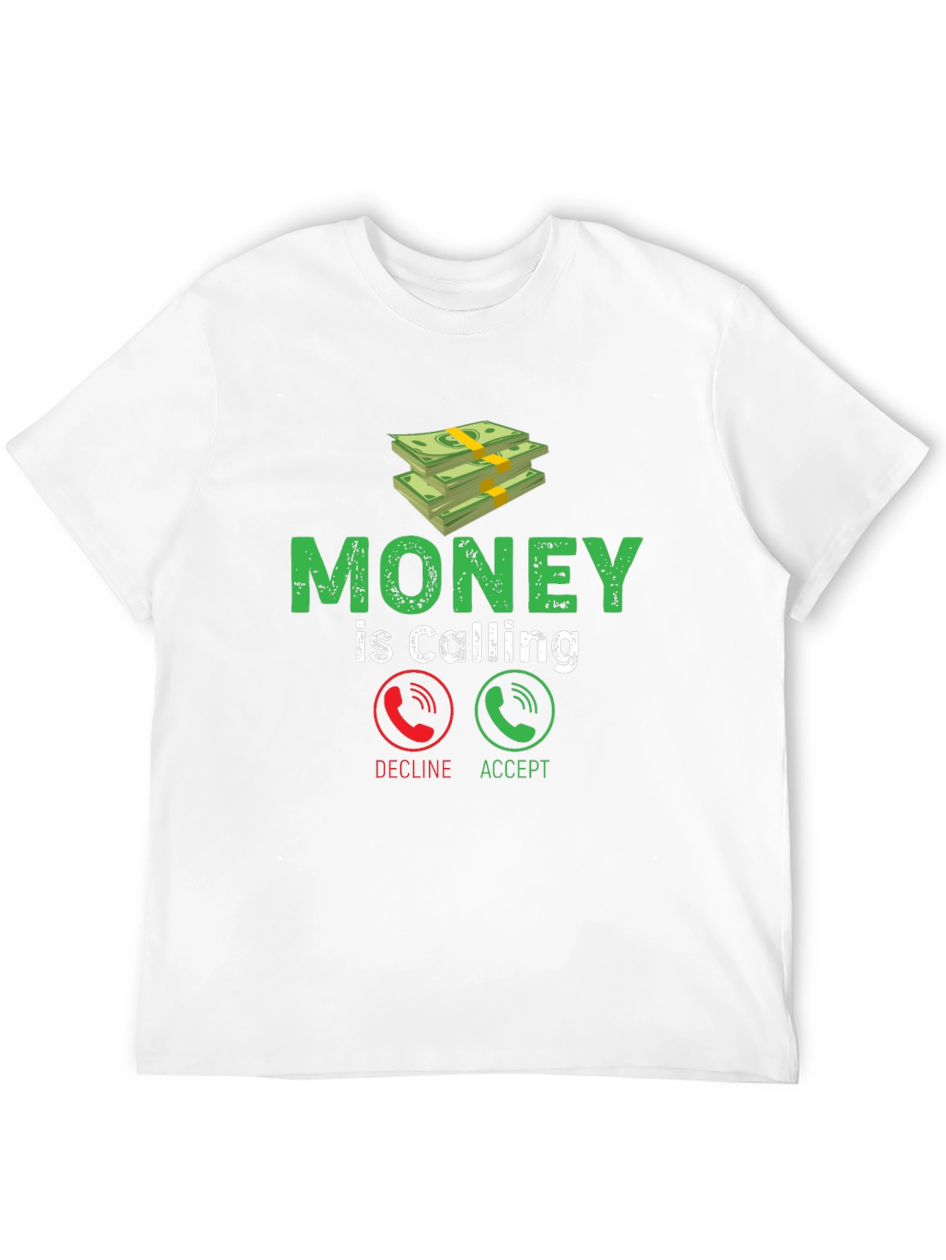 Black Money is Calling Graphic Tee view 12