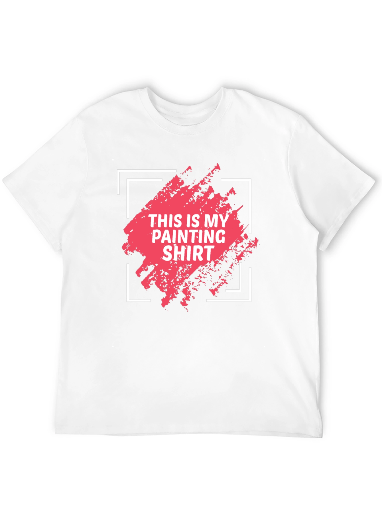 Black Painter's Shirt - This Is My Painting Shirt T-Shirt view 12