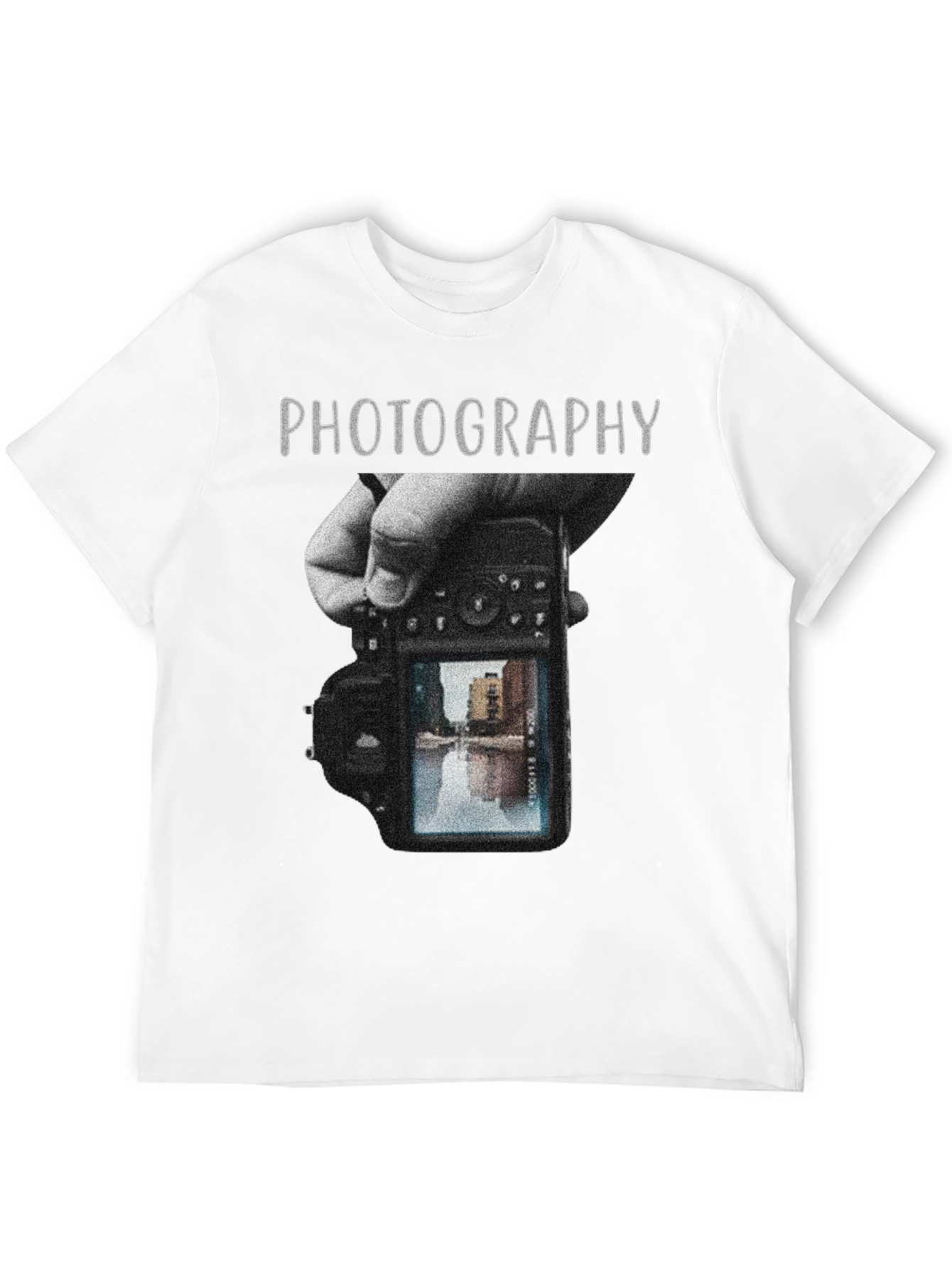 Black Photography Graphic Tee - Camera Enthusiast Shirt view 12