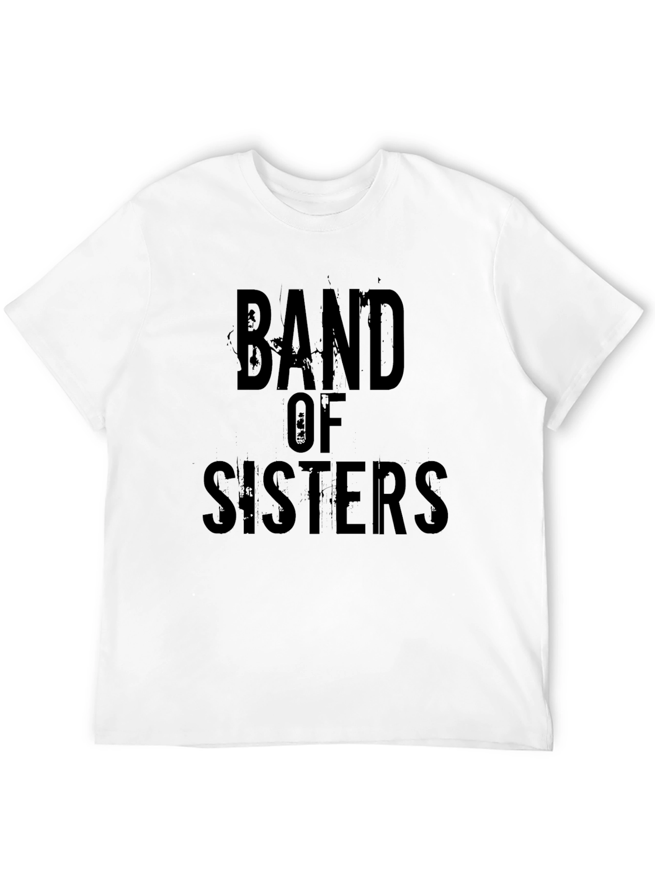 Band of Sisters Black Graphic Tee Shirt - 12
