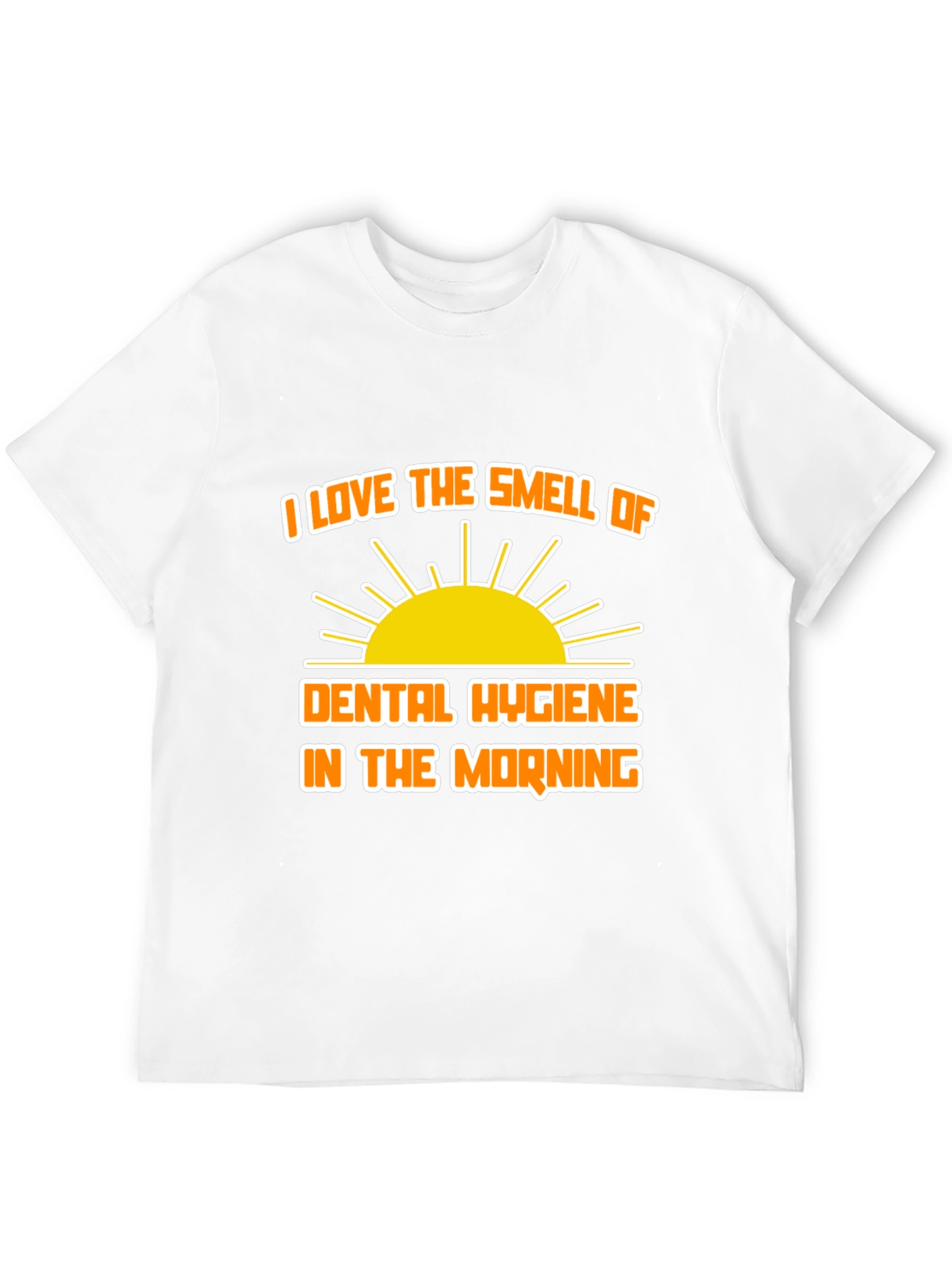 Black Dental Hygiene Morning Smell T-Shirt view 12