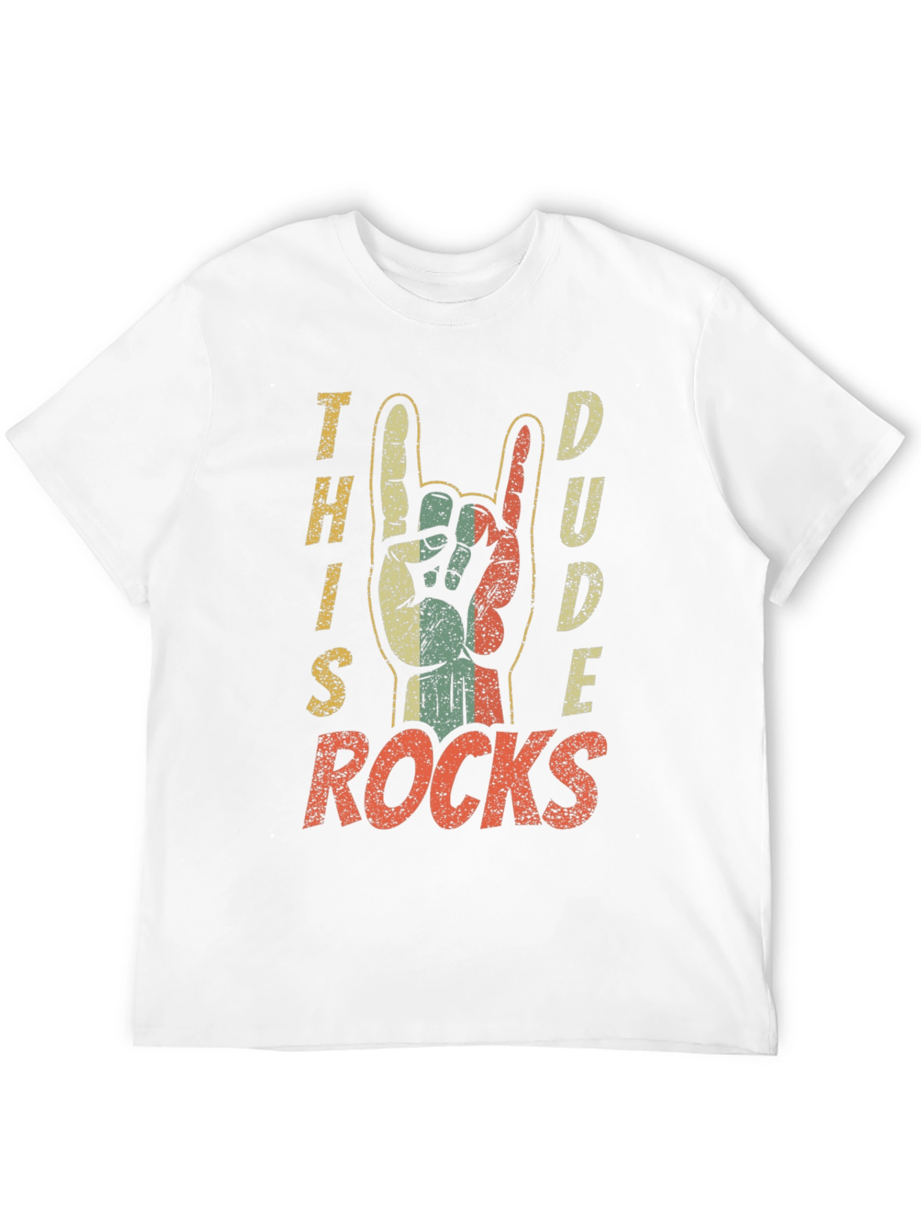 This Dude Rocks Graphic Tee - 12