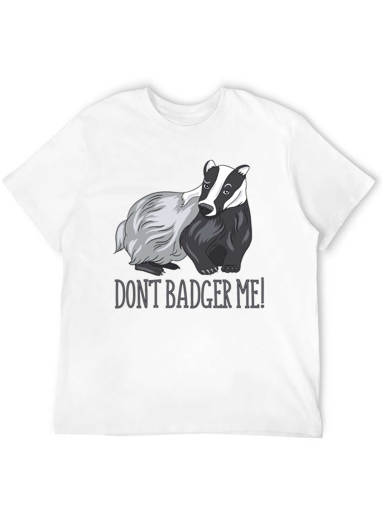 Black Don't Badger Me! Graphic Tee view 12