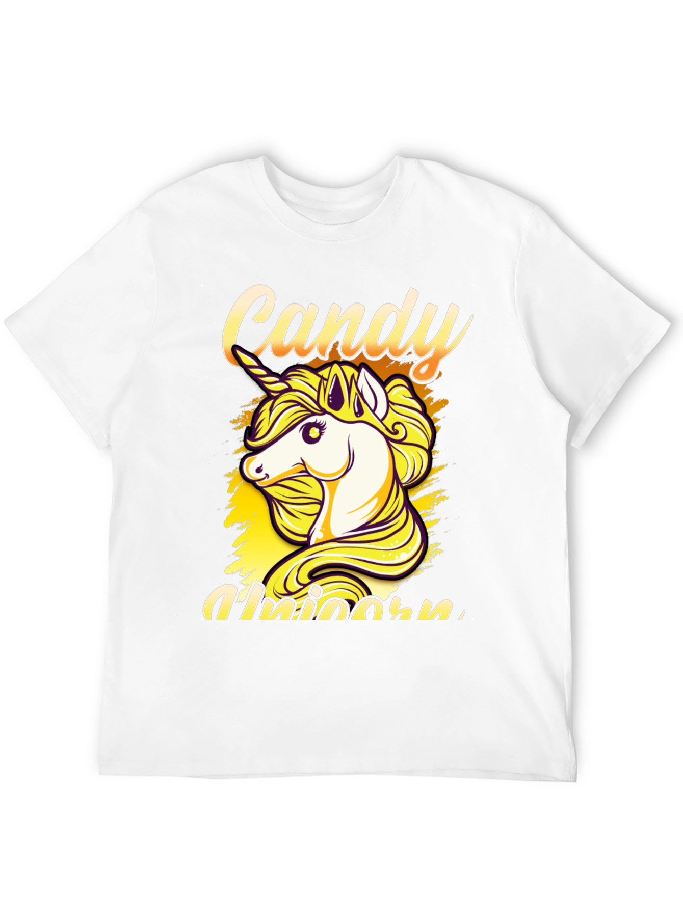 Black Candy Unicorn Black T-Shirt view 12