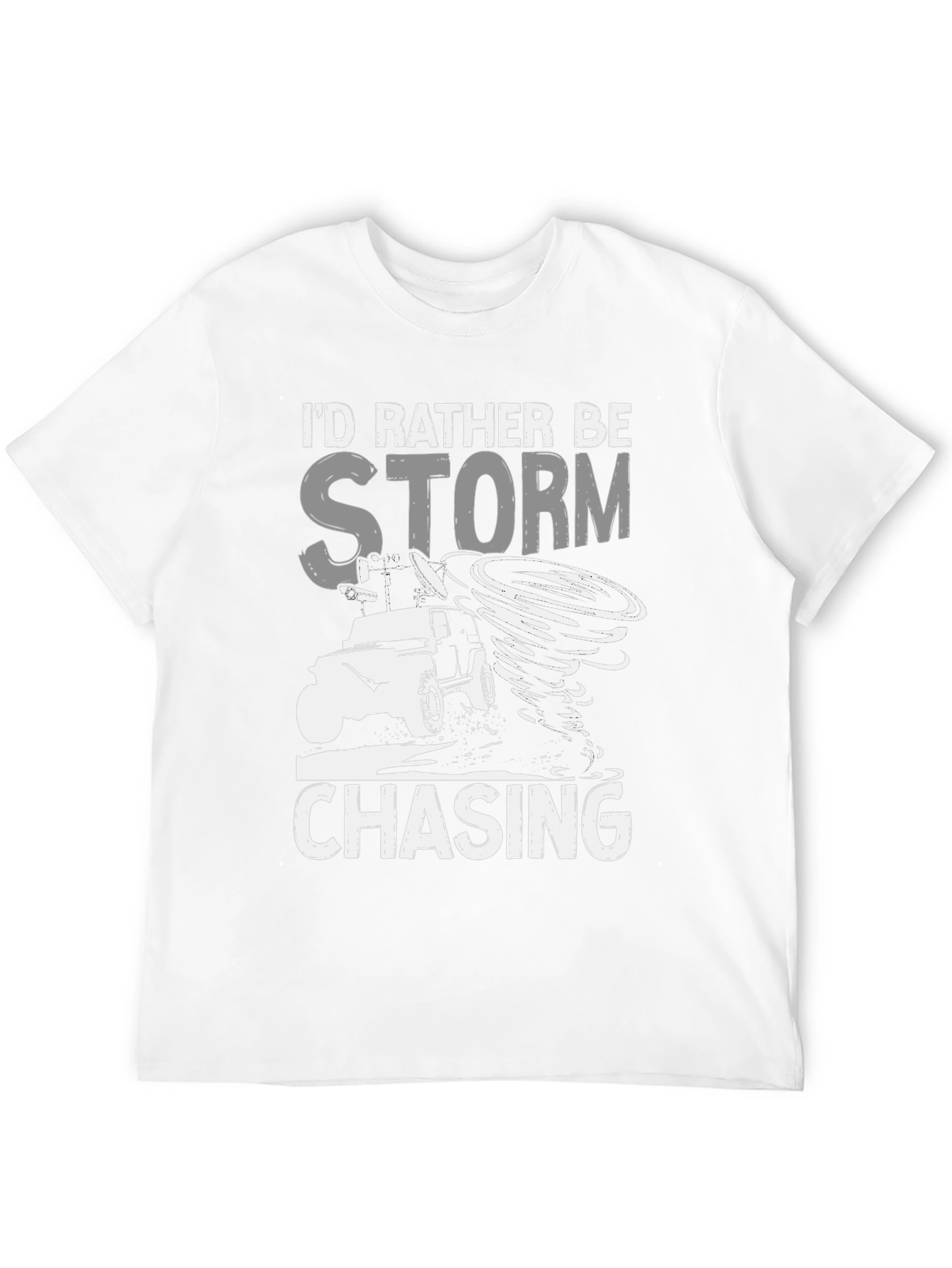 Black Storm Chaser T-Shirt view 12