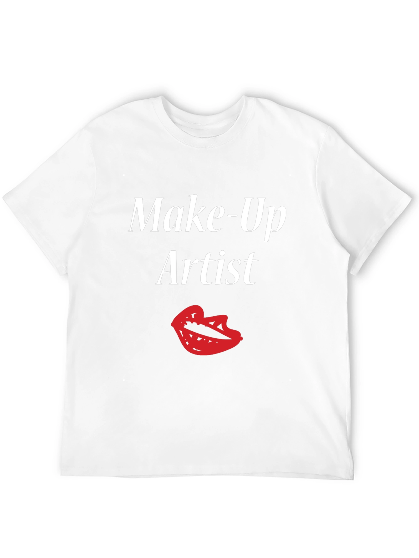 Black Make-Up Artist T-Shirt - Artistic Style view 12