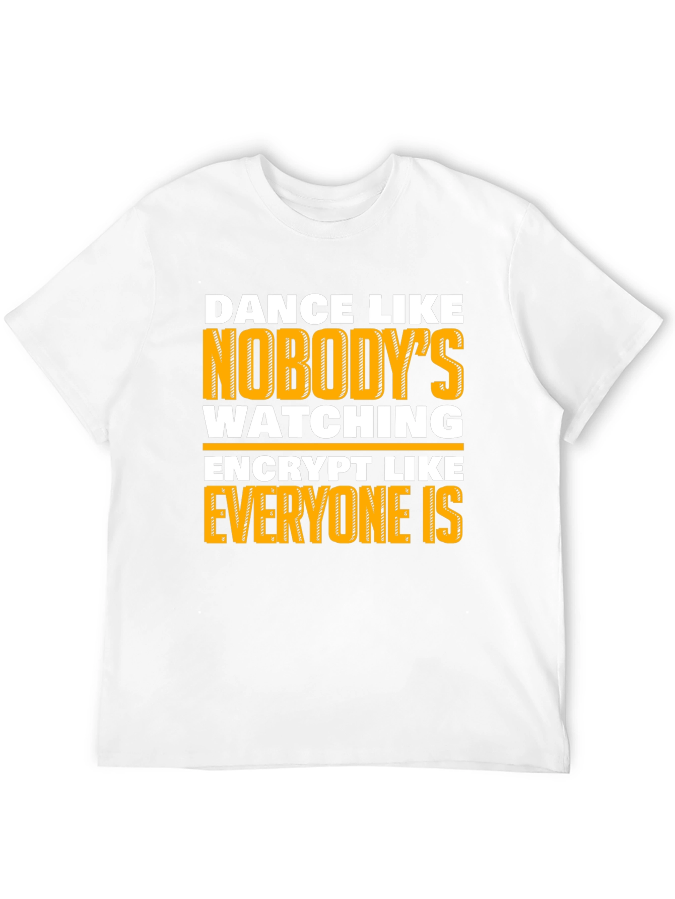 Black Dance Like Nobody's Watching Graphic T-Shirt view 12