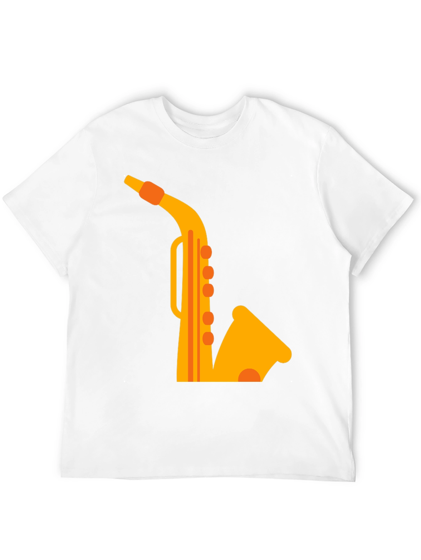 Black Black Saxophone Graphic Tee view 12