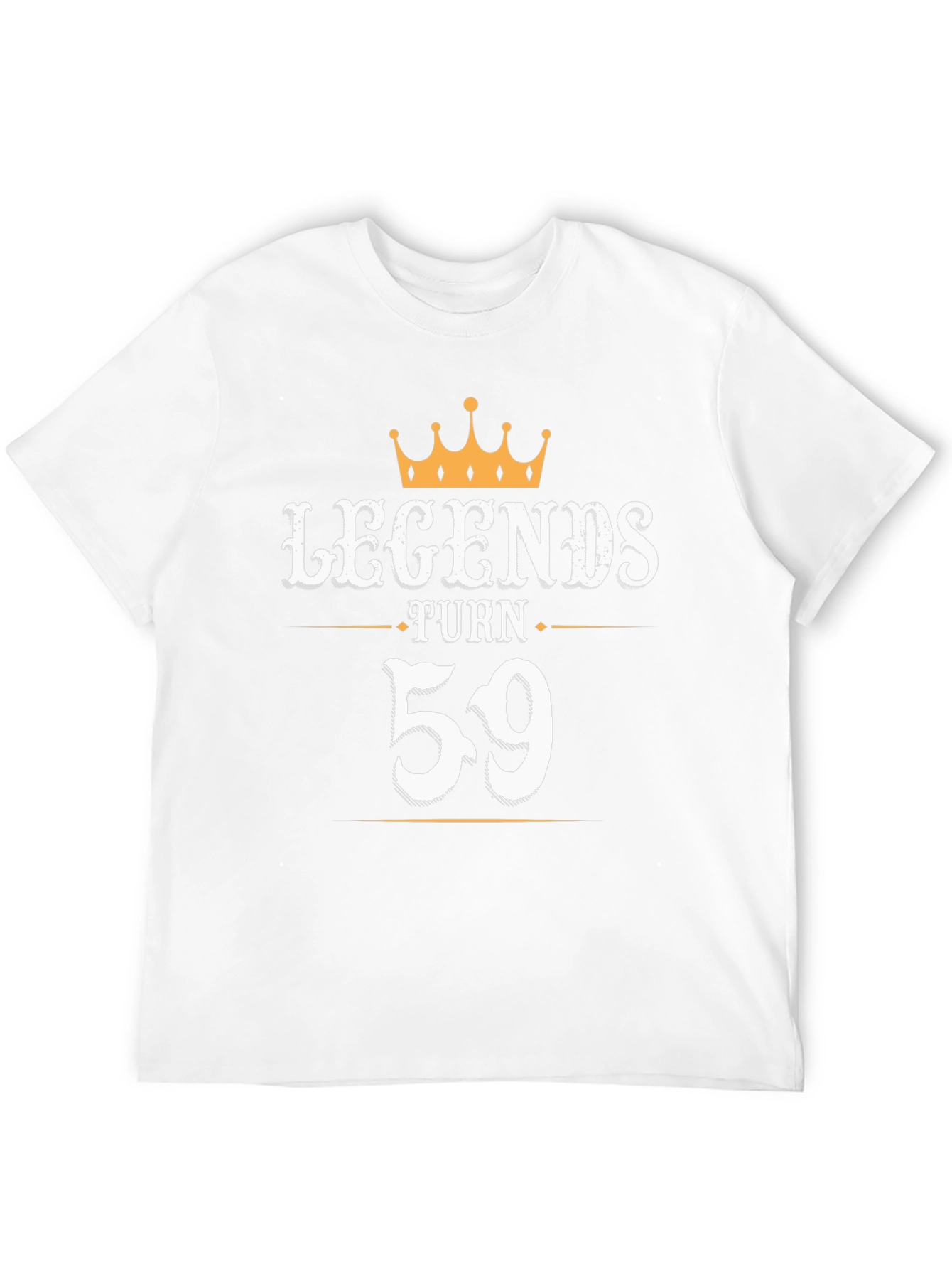 Legends Turn 59 T-Shirt - Birthday Gift Tee - 12