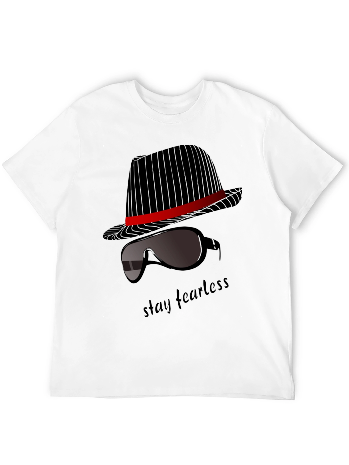 Stay Fearless Graphic T-Shirt - Sleek Design - 12