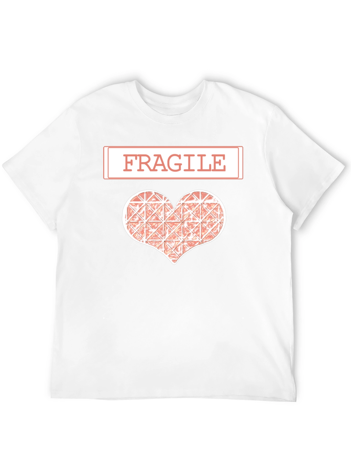 Black Fragile Heart Graphic Tee - Express Yourself! view 12