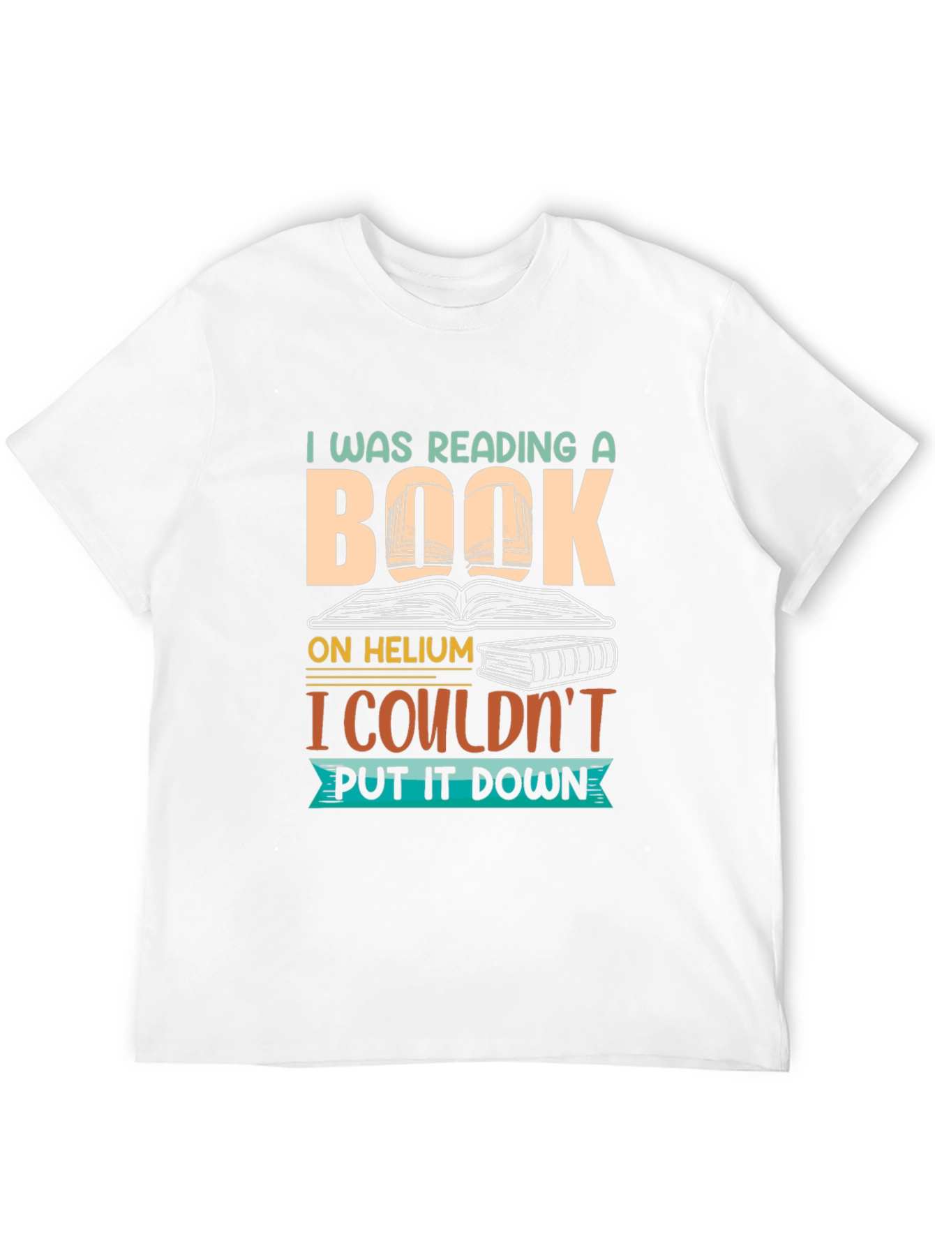 Black Funny Book Lover T-Shirt - Couldn't Put It Down! view 12