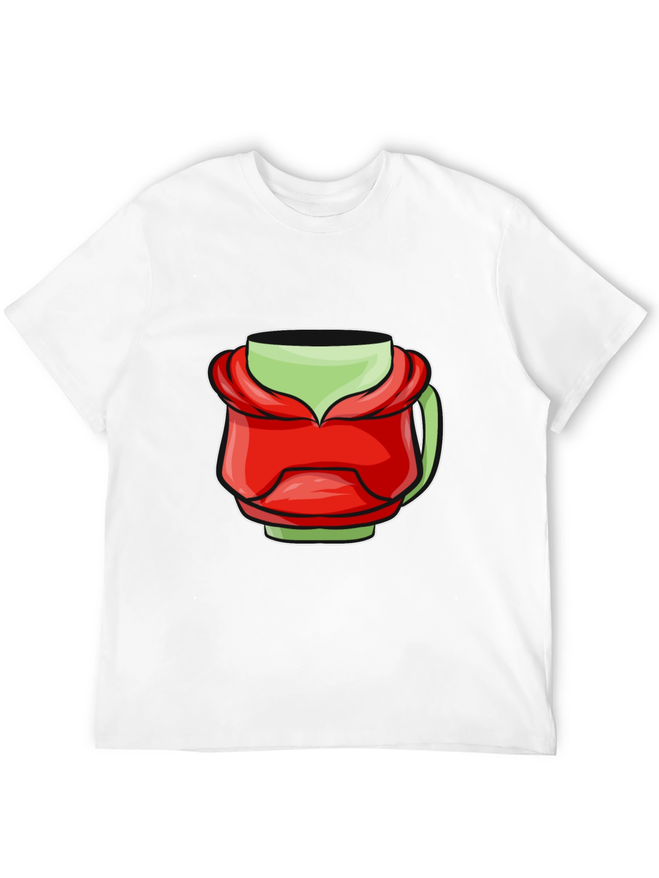 Black Hoodie Mug T-Shirt: Cozy Comfort view 12