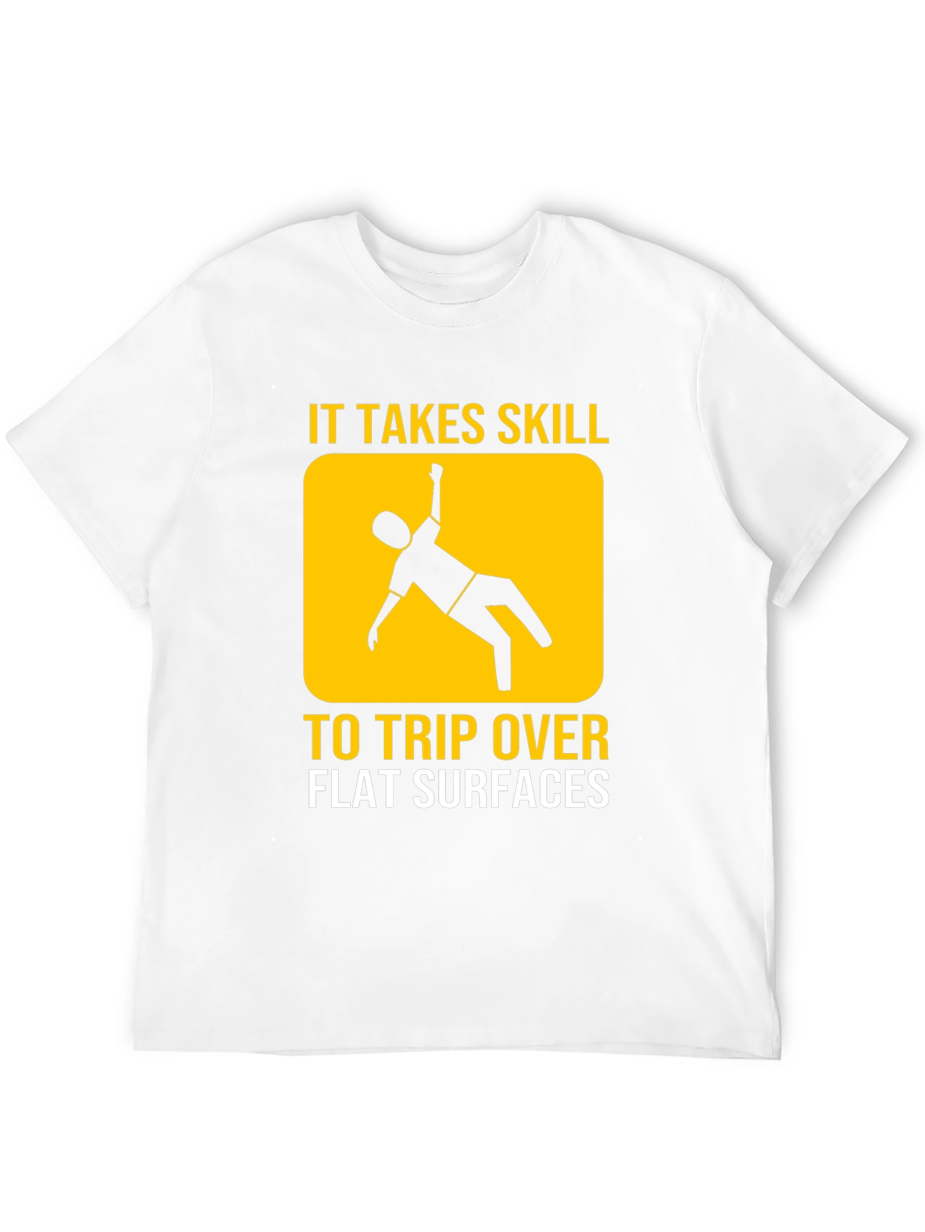 Black Funny "It Takes Skill" Graphic T-Shirt view 12