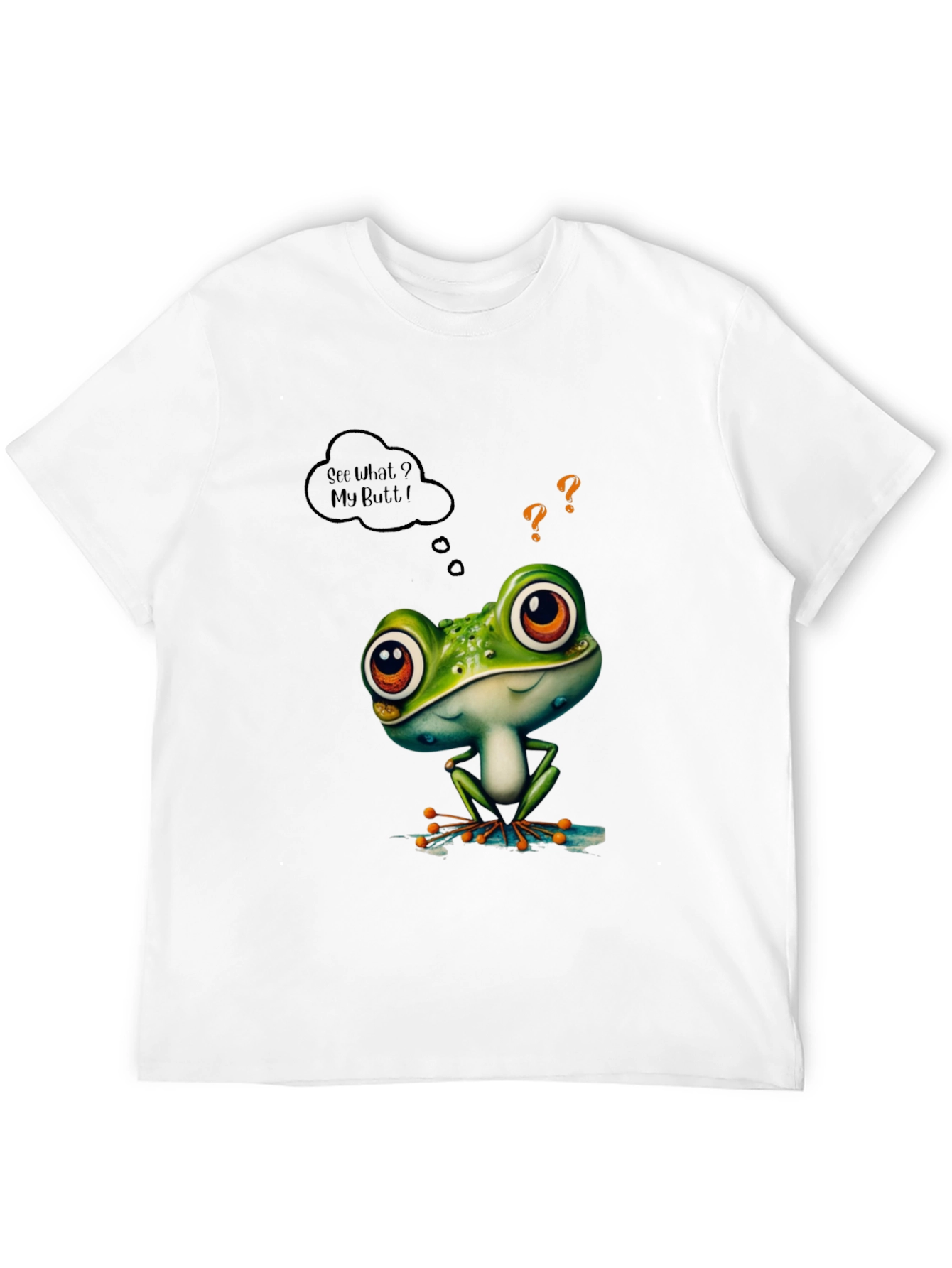 Black Frog Butt T-Shirt view 12