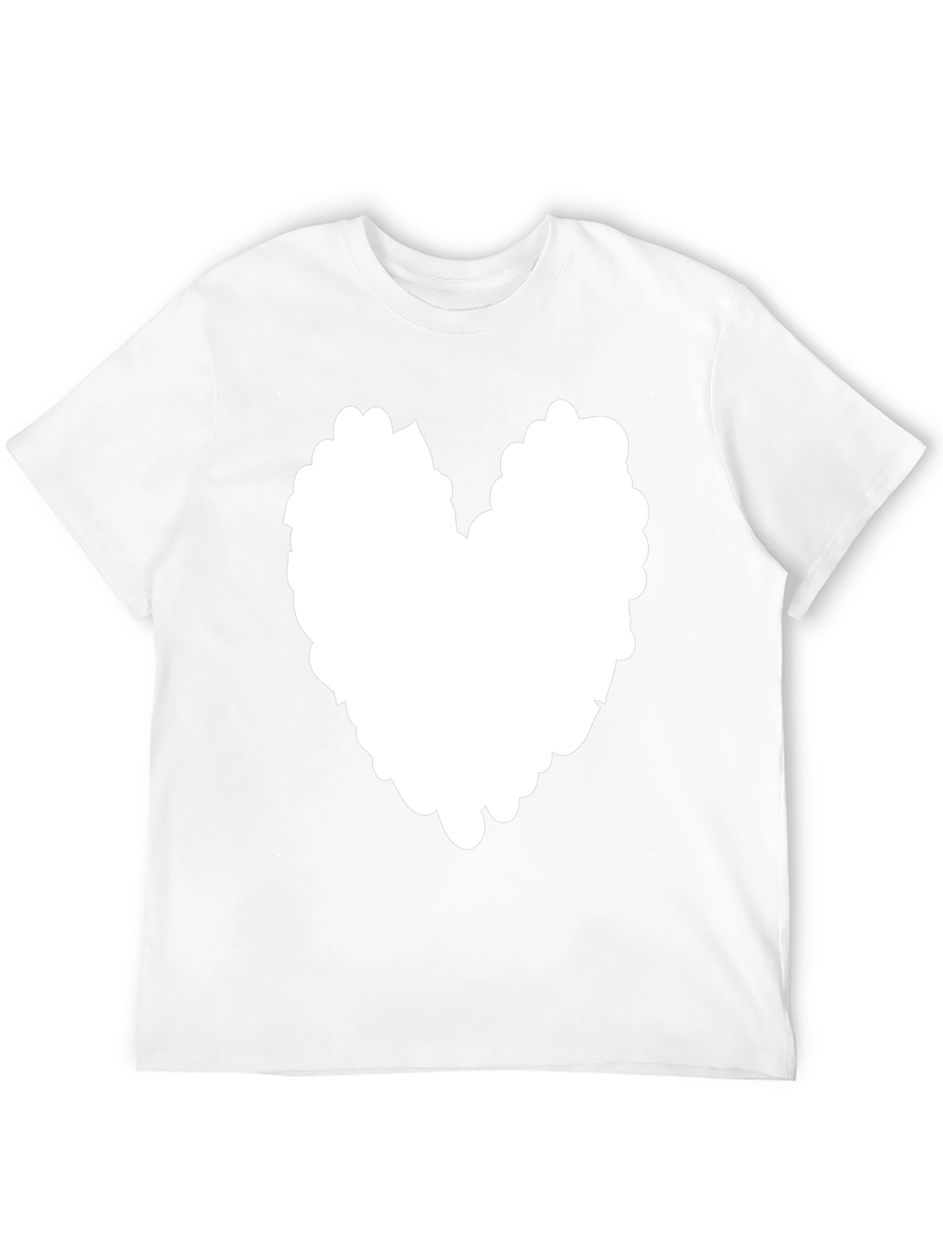 Black Heart Graphic Tee - Stylish Black Cotton T-Shirt view 12