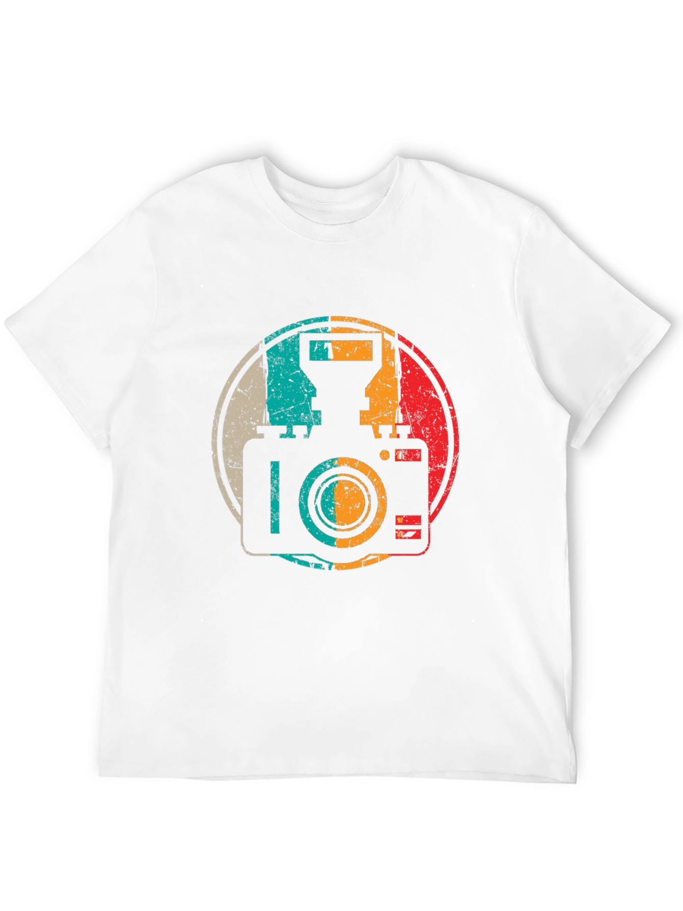 Black Retro Camera Graphic T-Shirt - Vintage Style Photography Tee view 12