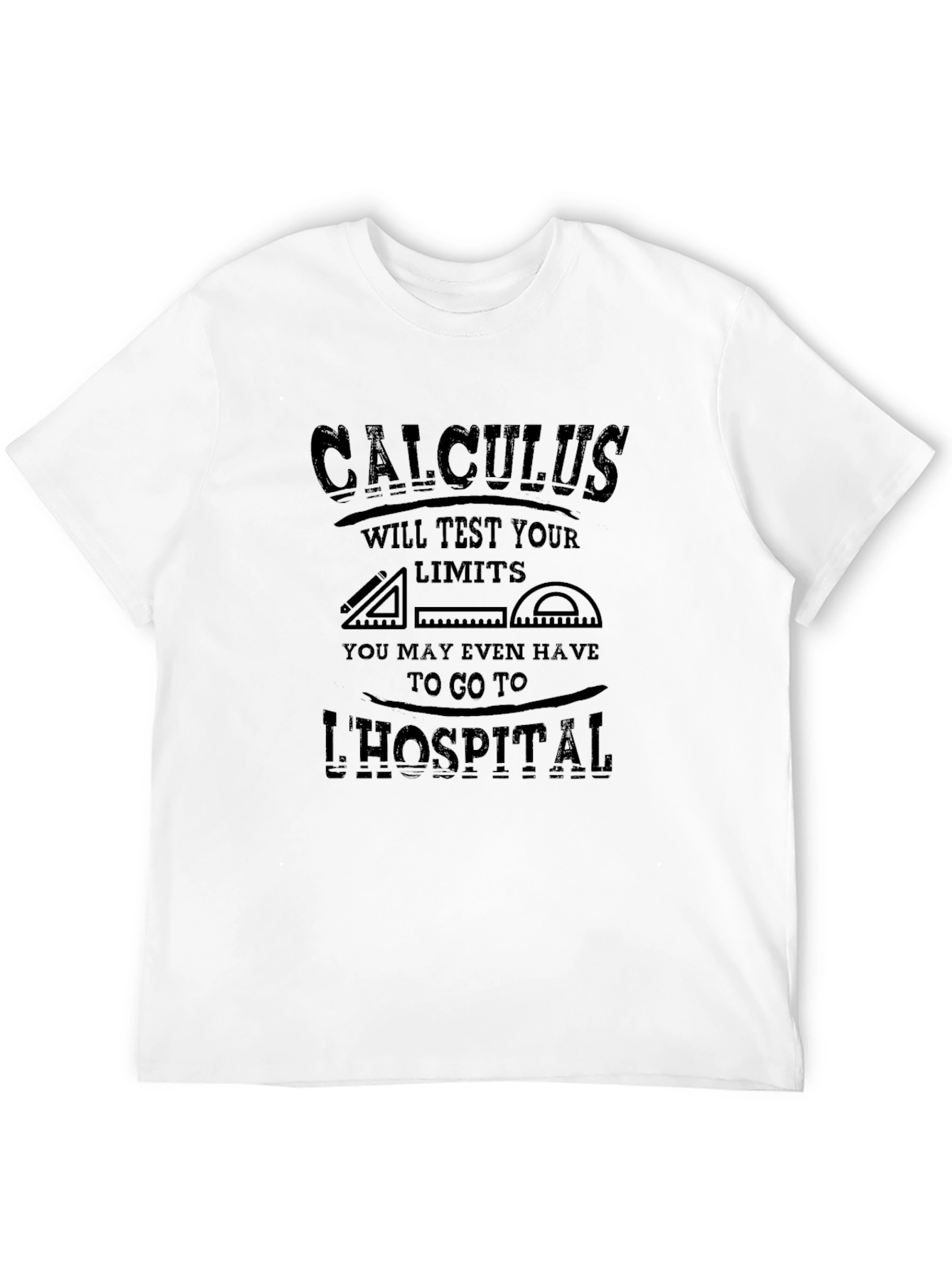 Black Calculus T-Shirt: Test Your Limits view 12