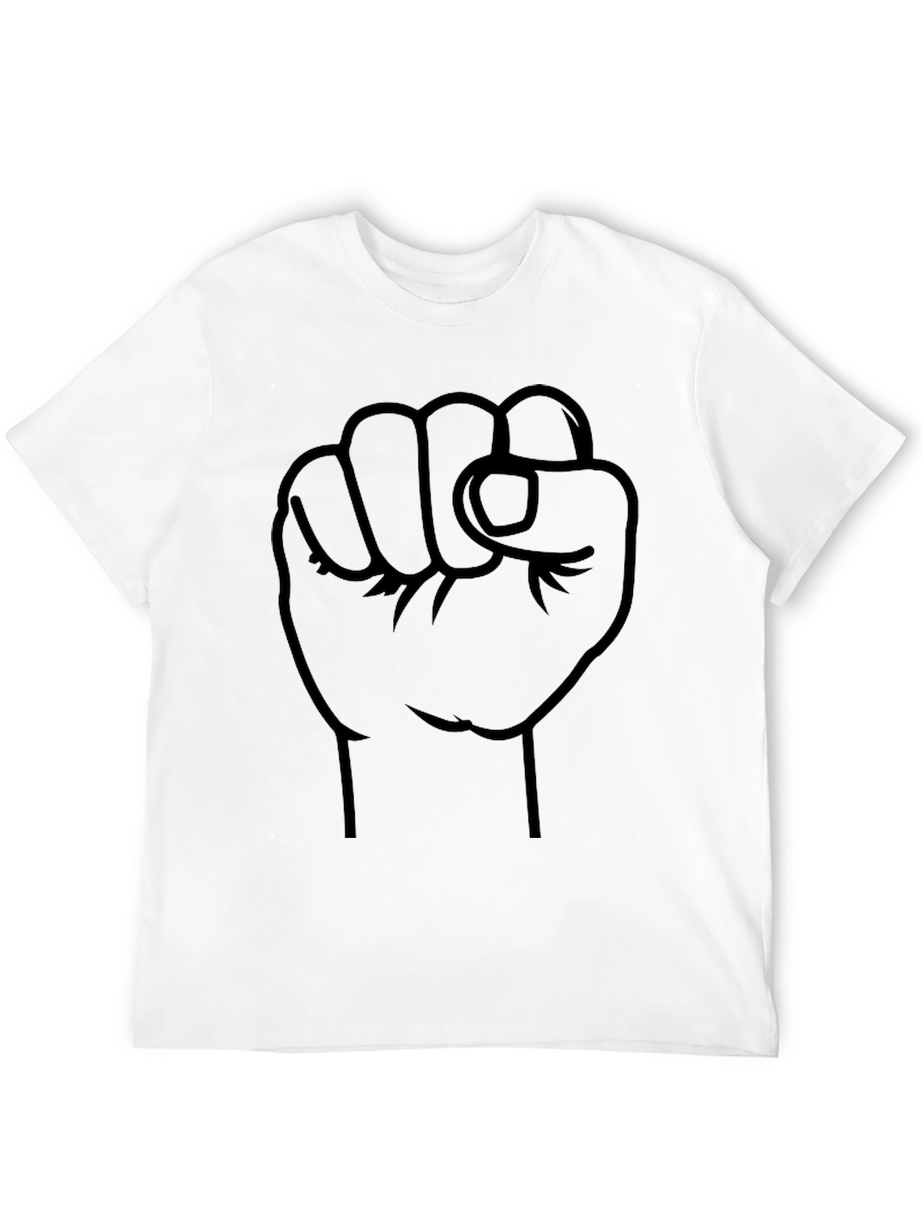 Black Black Fist Graphic Tee - Power Statement view 12