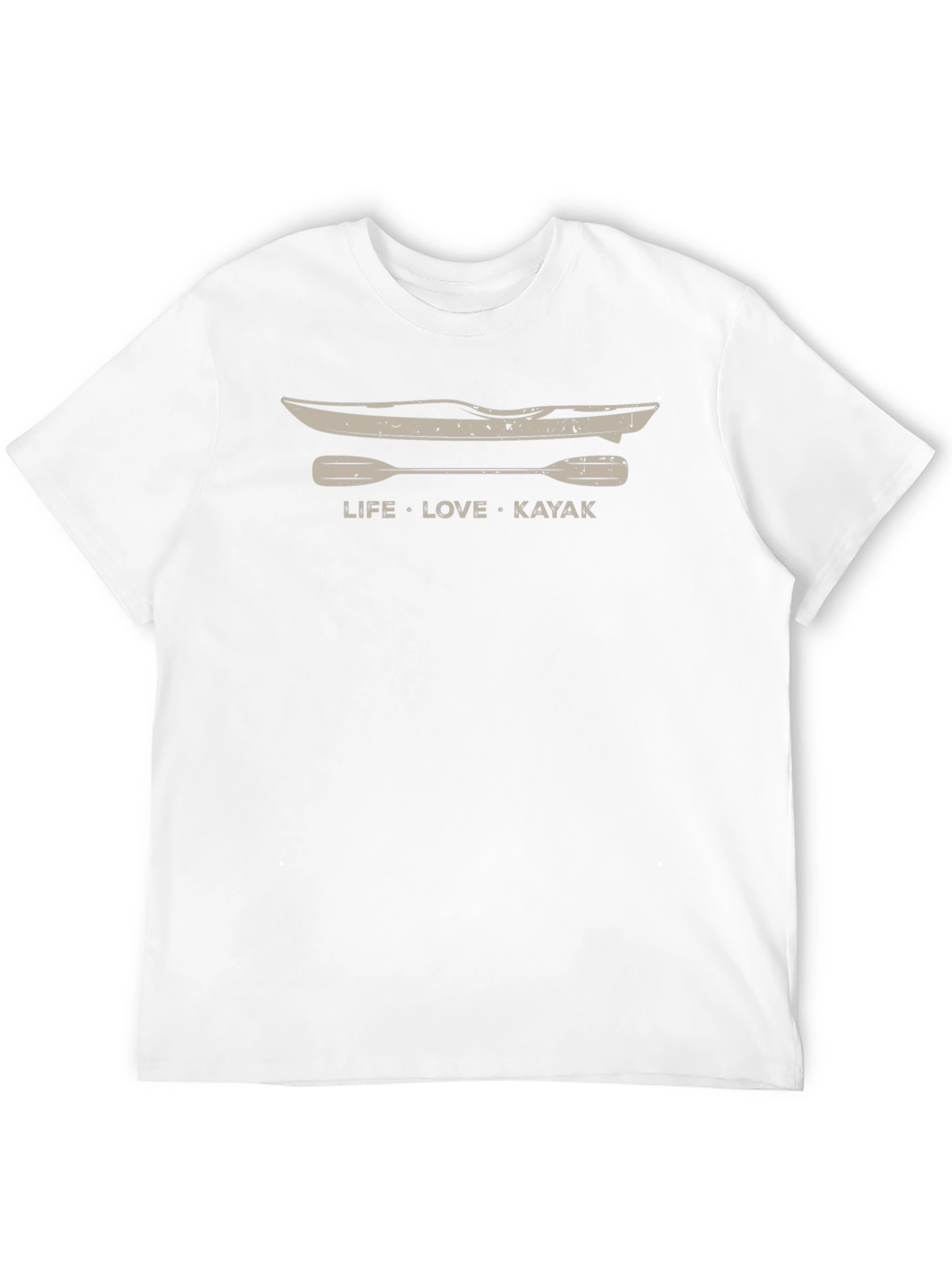 Black Life Love Kayak T-Shirt view 12