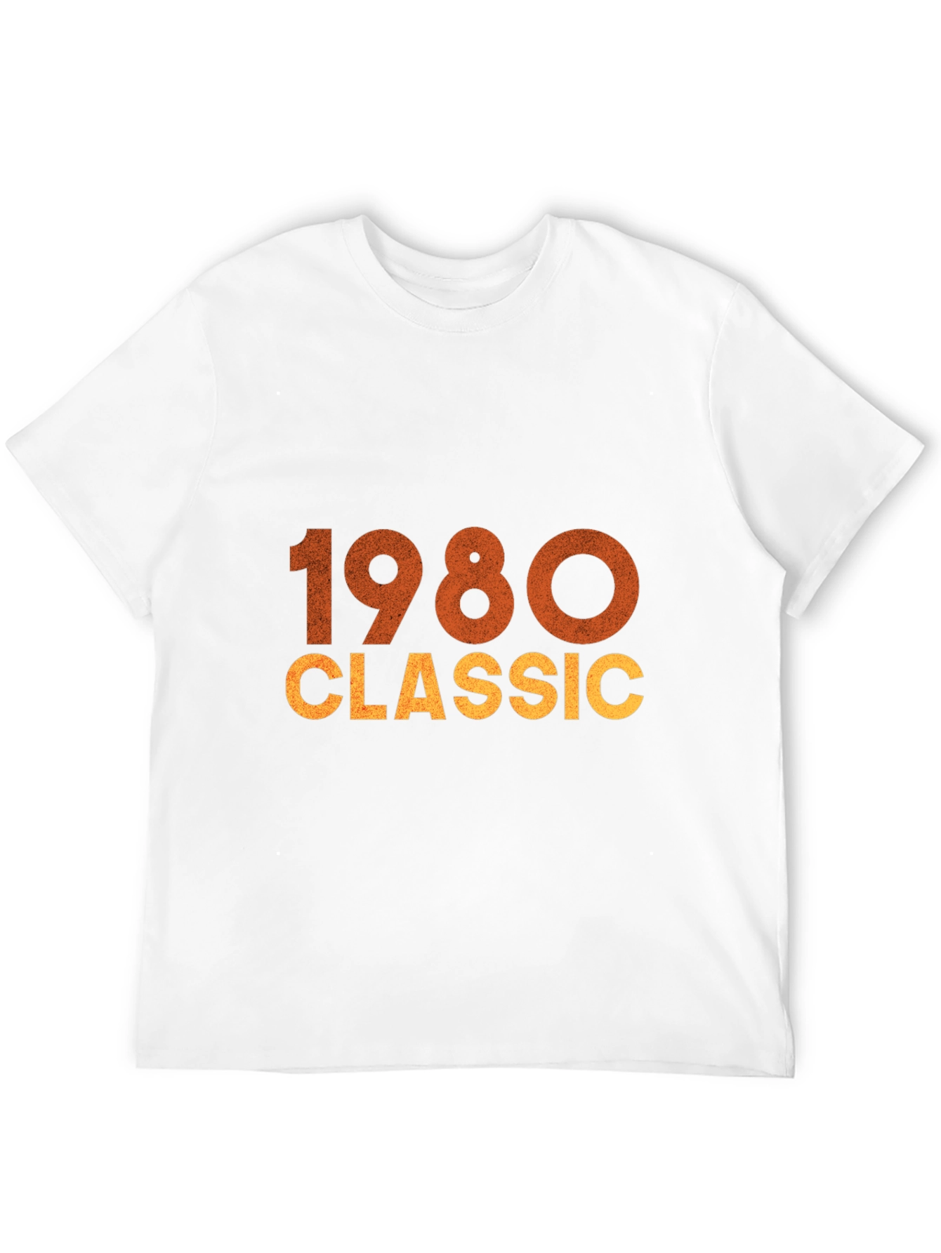 Black 1980 Classic Graphic Tee - Vintage Style view 12
