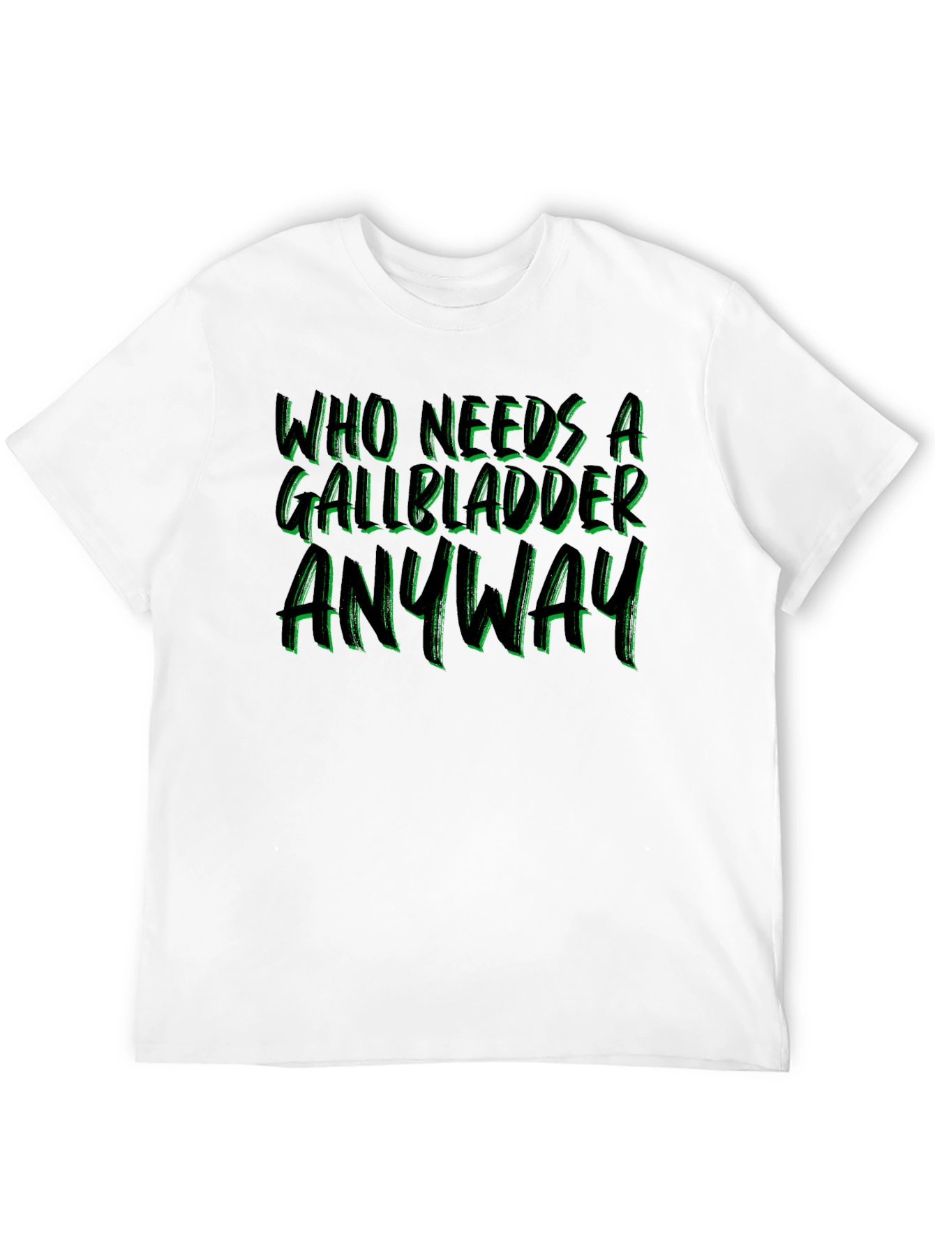 Black Gallbladder Removal T-Shirt - Funny Get Well Soon Gift view 12
