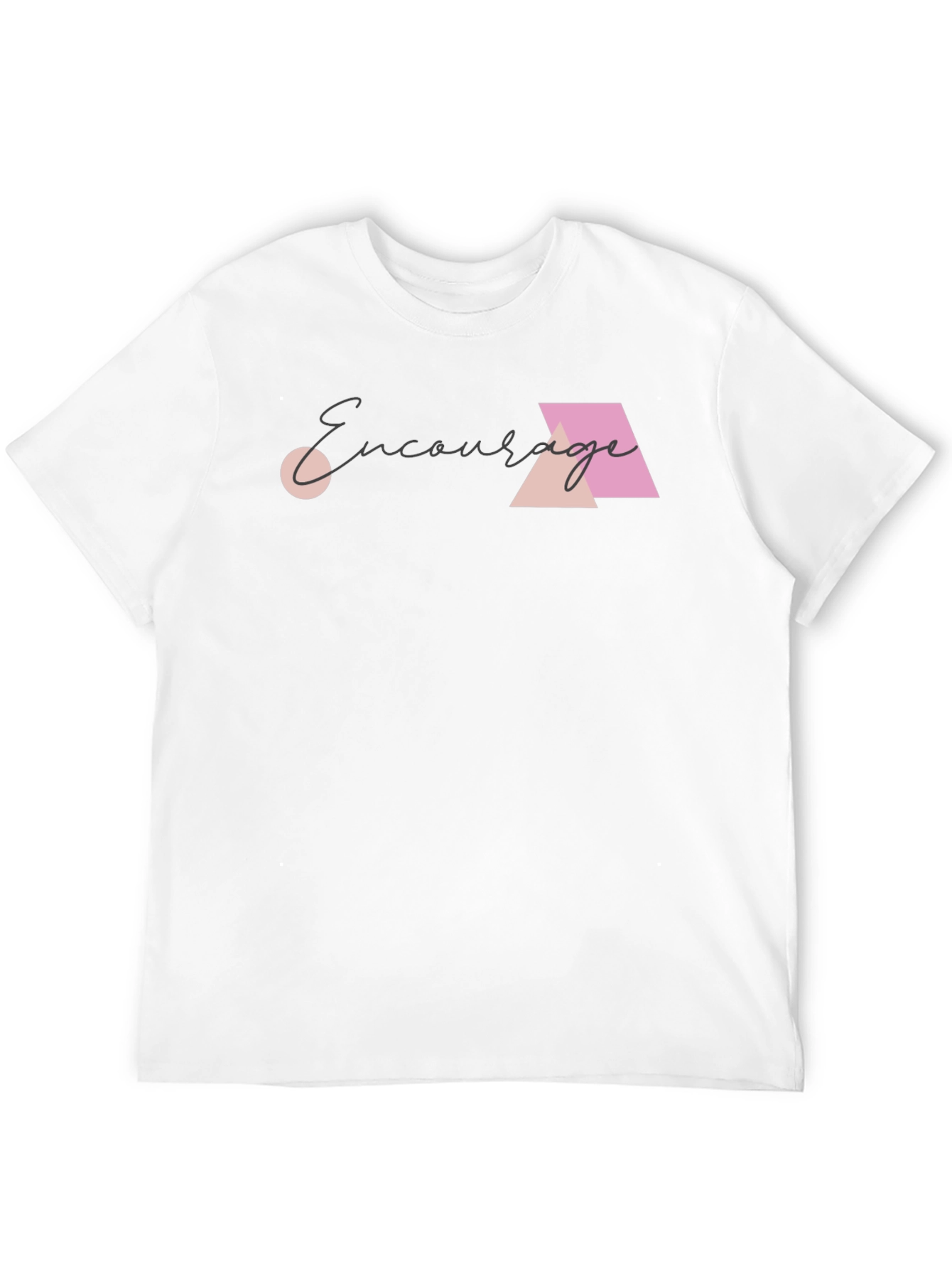 Black Encourage T-Shirt view 12