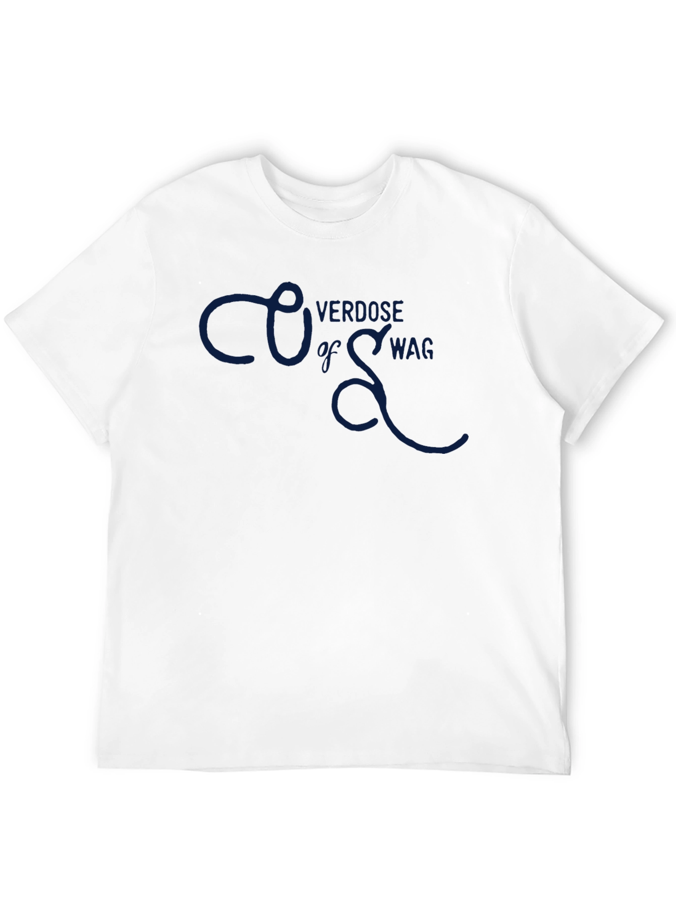 Black Overdose of Swag Black T-Shirt view 12