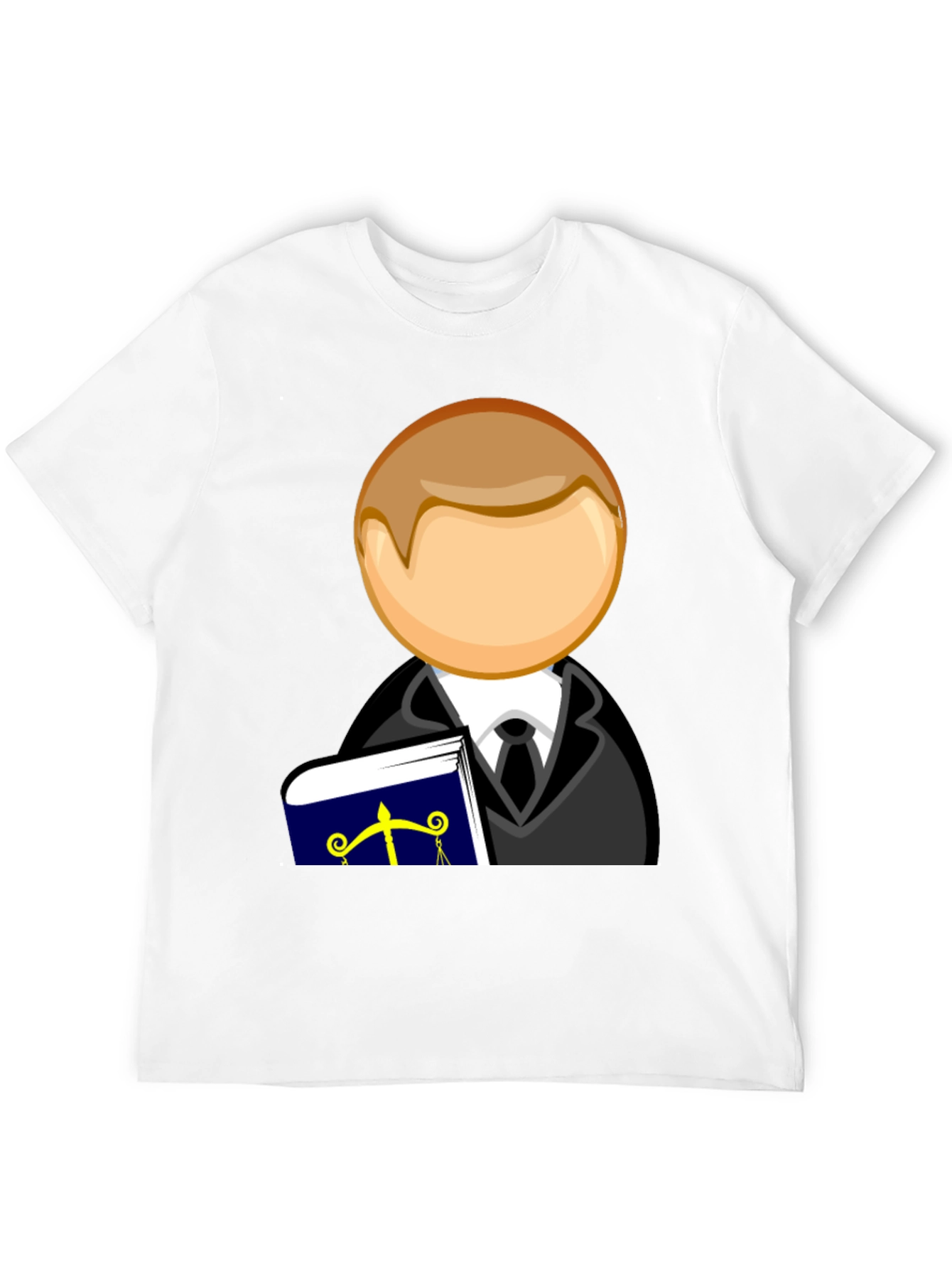 Black Lawyer Style T-Shirt view 12