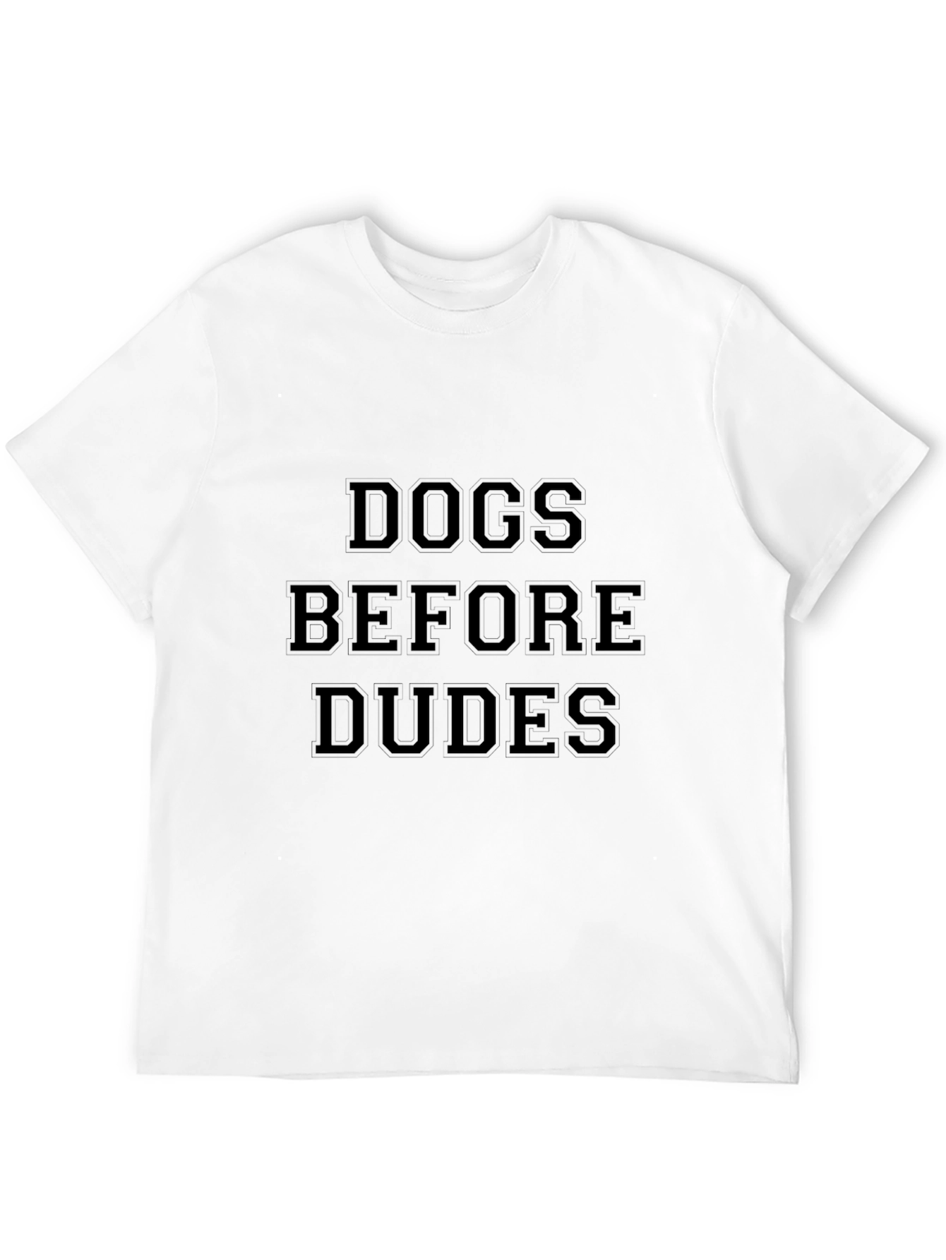 Black Dogs Before Dudes Graphic T-Shirt view 12