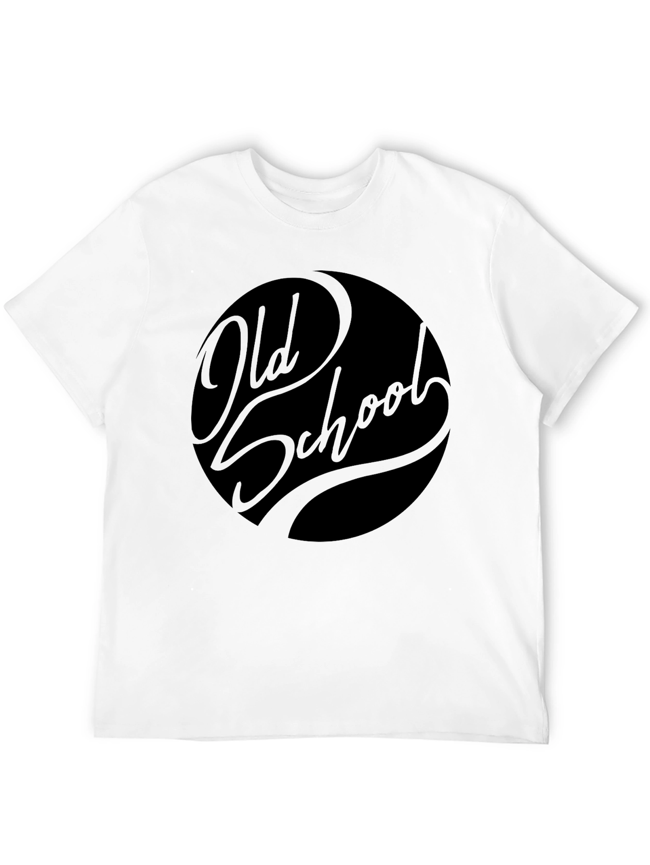 Black Old School Graphic Tee - Stylish Black T-Shirt view 12