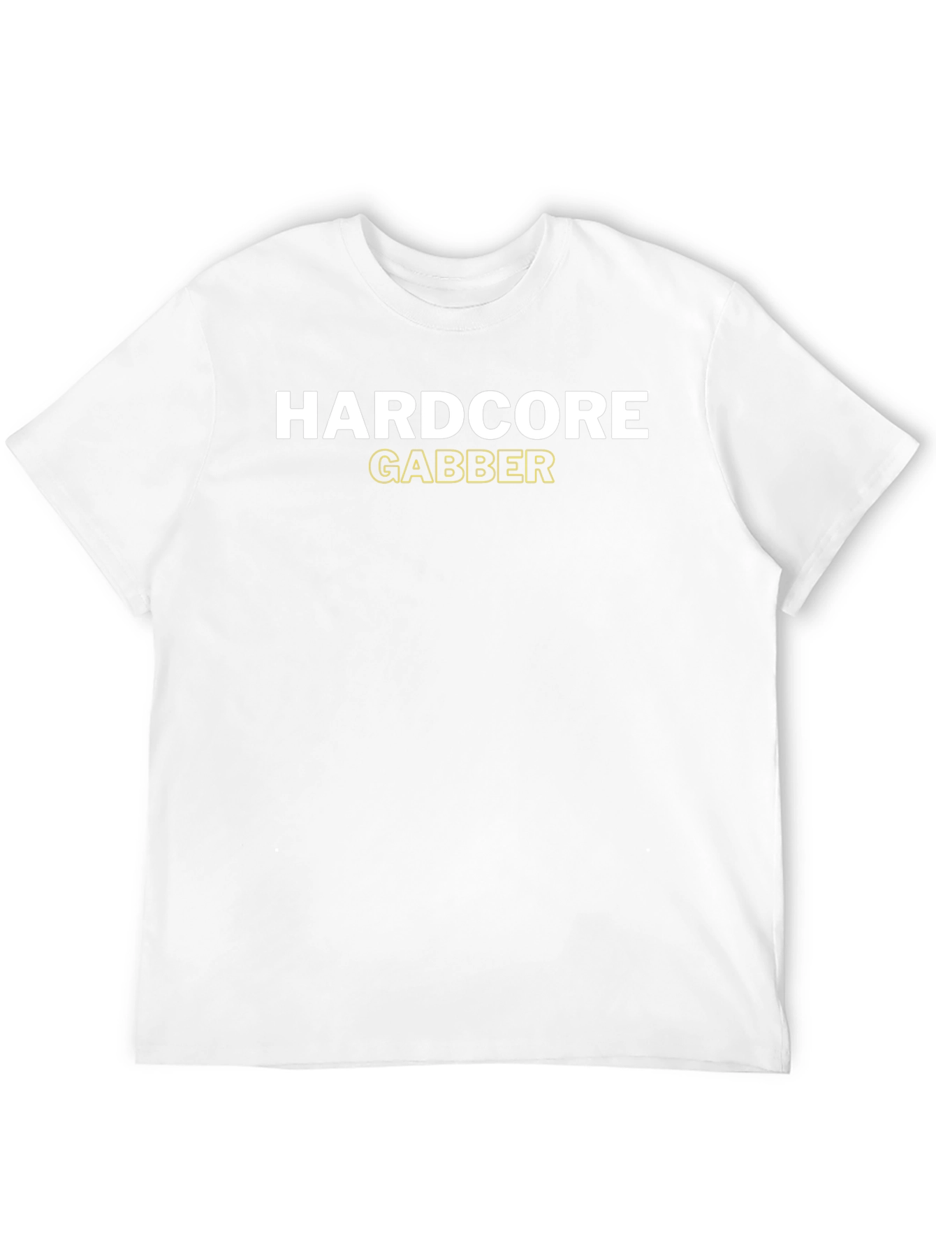Black Hardcore Gabber Black T-Shirt view 12