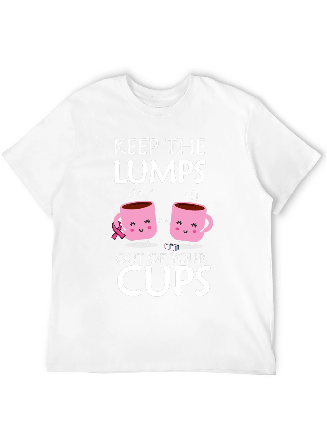 Black Keep the Lumps Out of Your Cups T-Shirt view 12