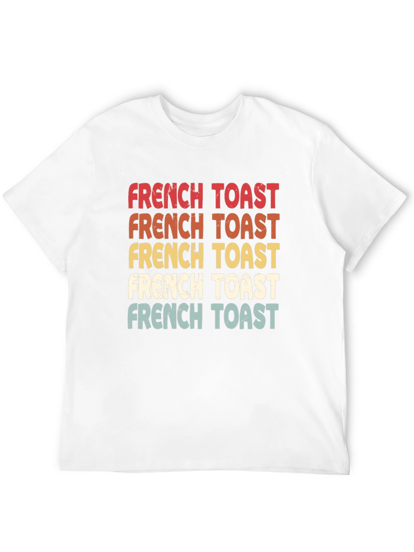 Black Retro French Toast Graphic Tee view 12