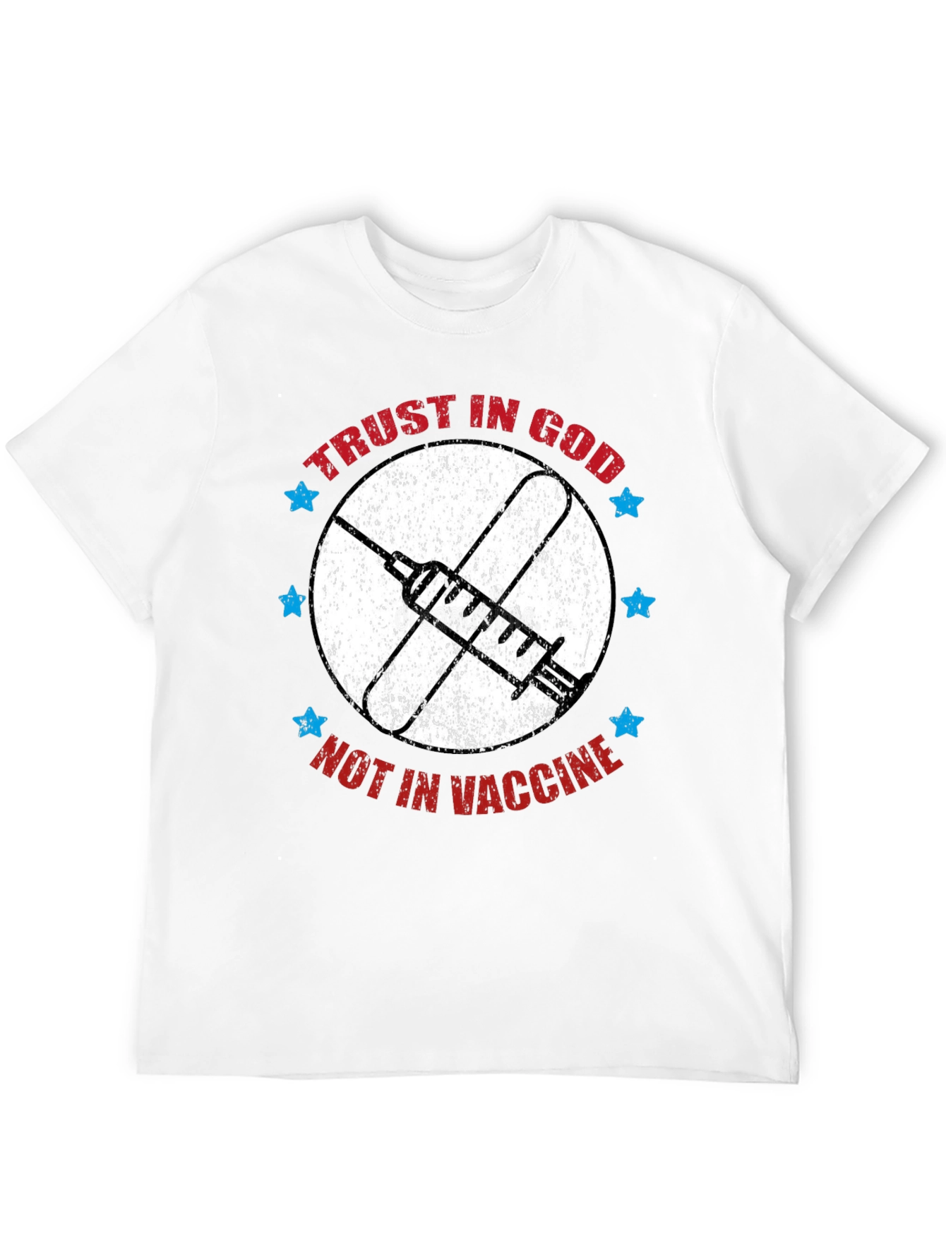 Black Trust in God T-Shirt - Anti Vaccine Tee view 12