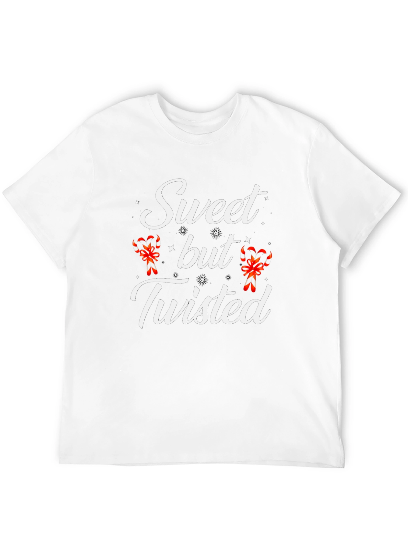 Black Sweet but Twisted Graphic Tee view 12