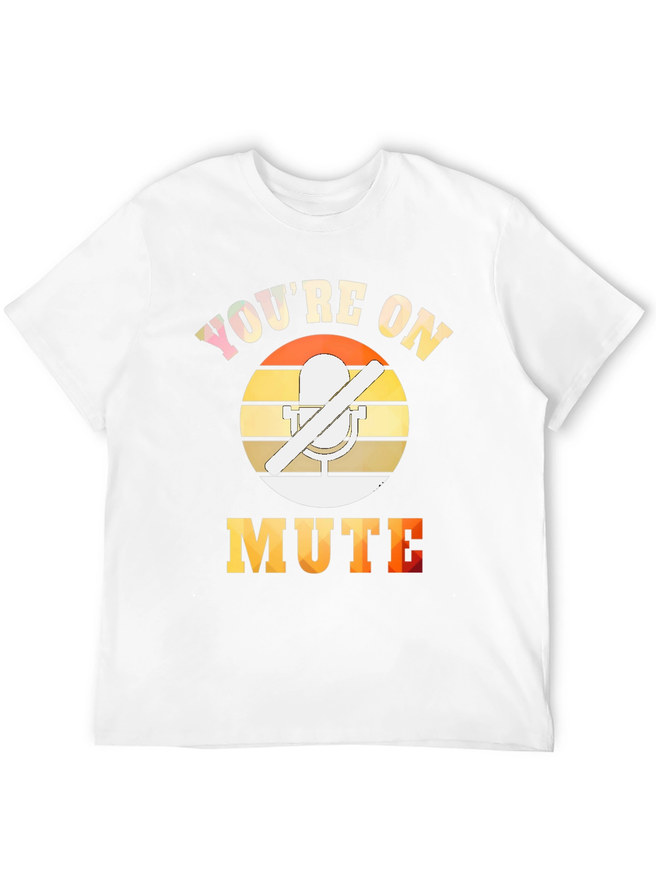 Black You're On Mute T-Shirt - Funny Work From Home Tee view 12