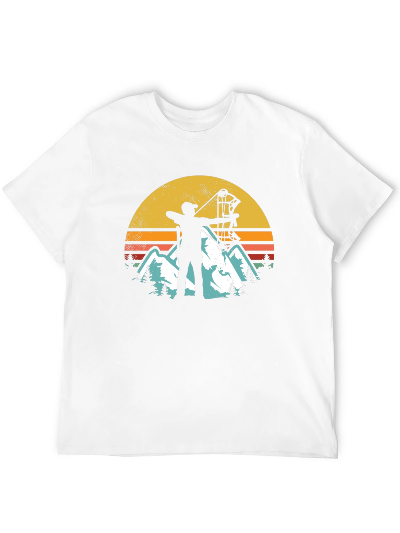 Black Archery Sunset Graphic Tee - Mountain Adventure view 12