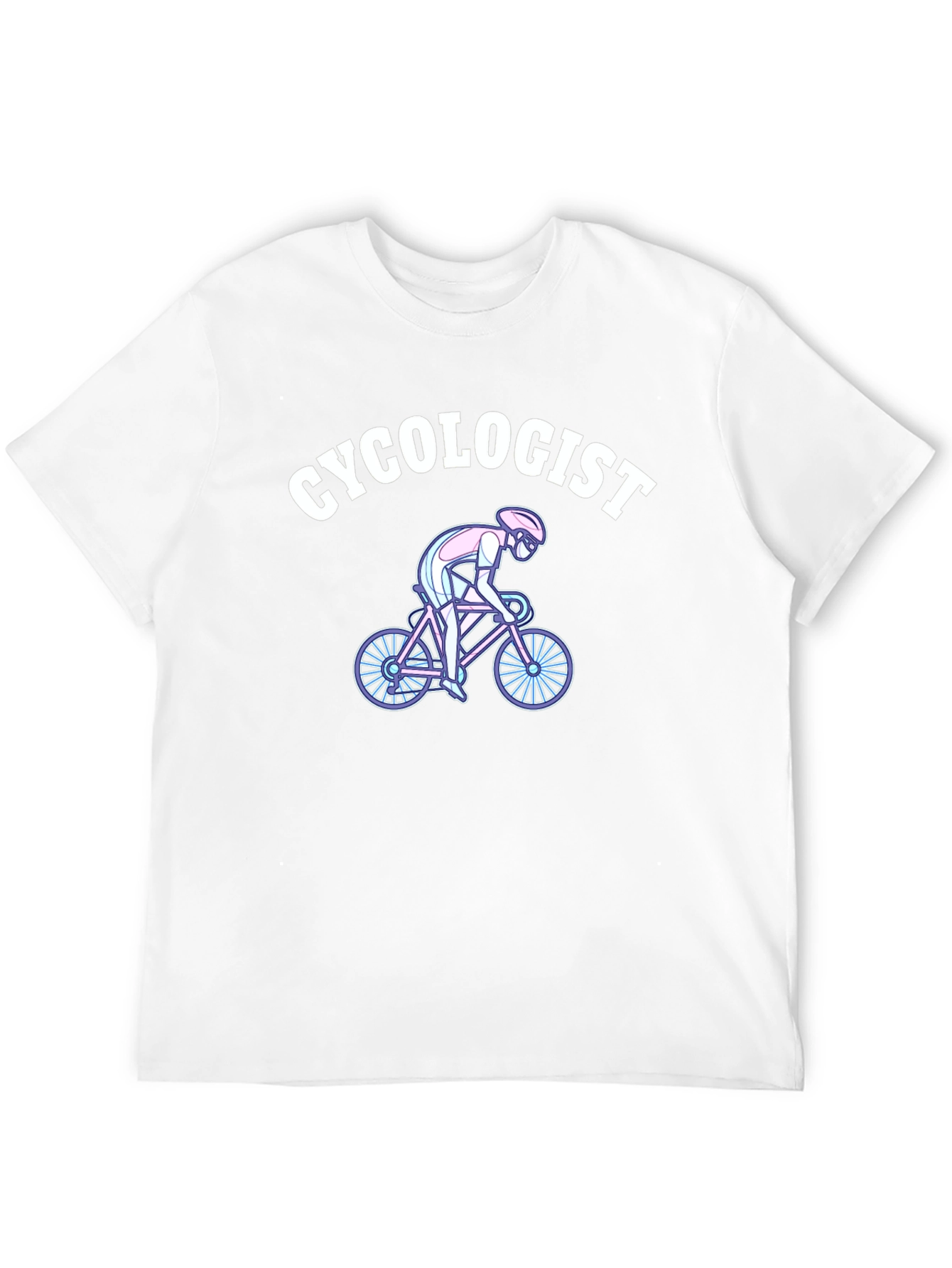Black Cycologist T-Shirt - Bike Lover Tee view 12