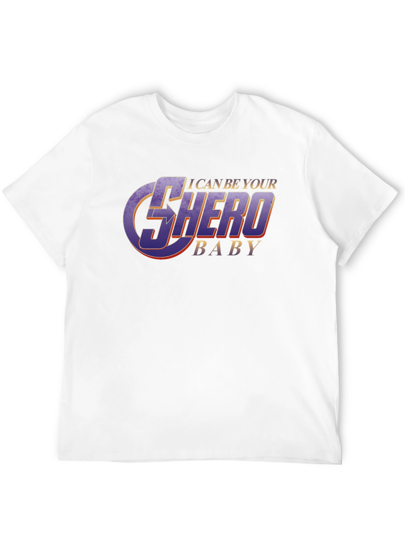 Black I Can Be Your Shero Baby Graphic T-Shirt view 12