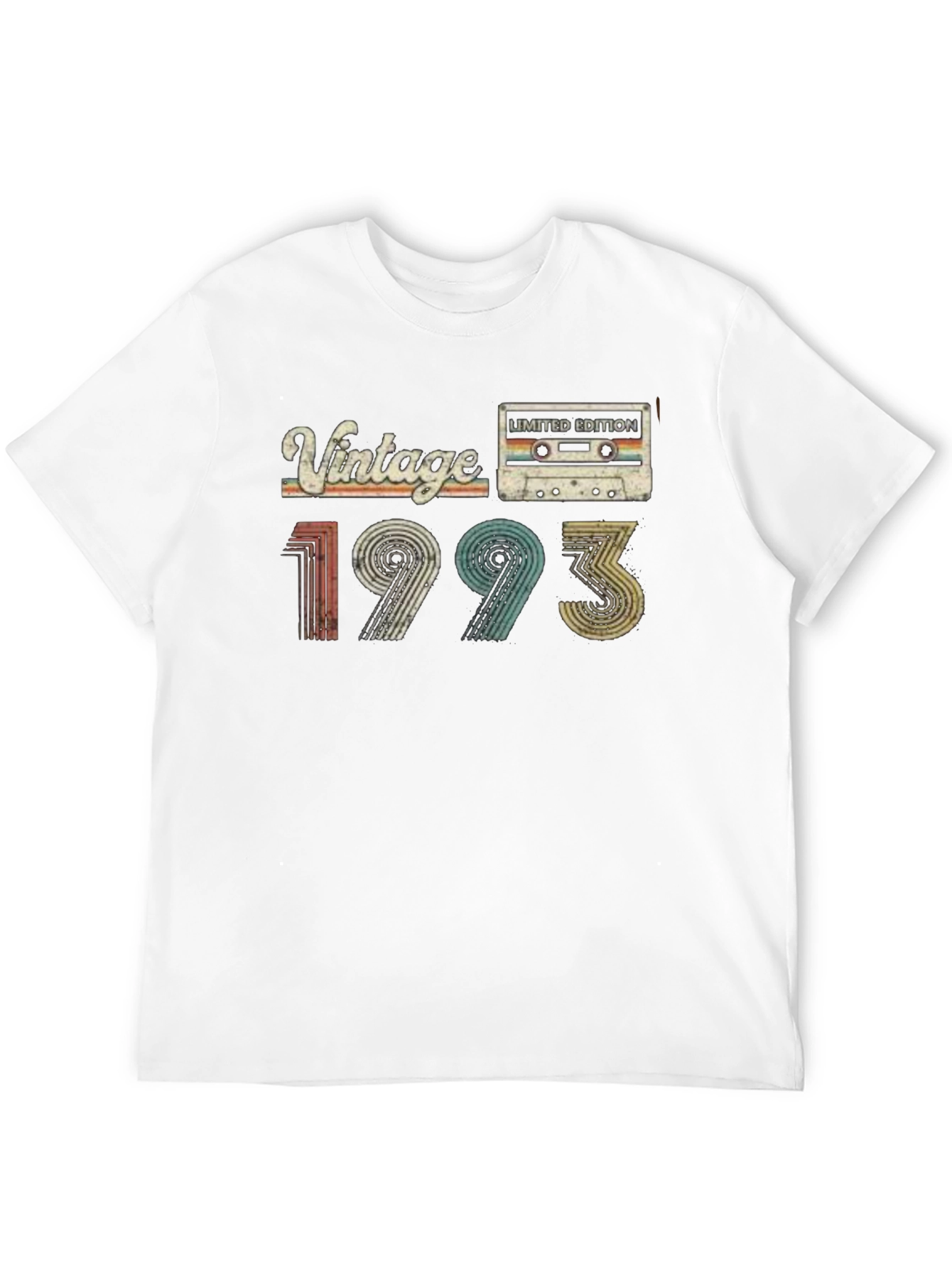 Black Vintage 1993 Limited Edition Cassette T-Shirt view 12